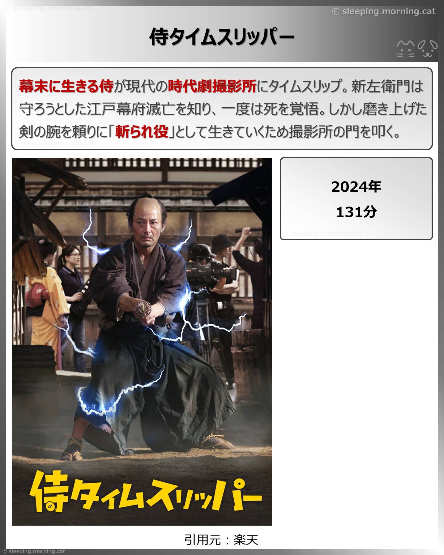 侍タイムスリッパー