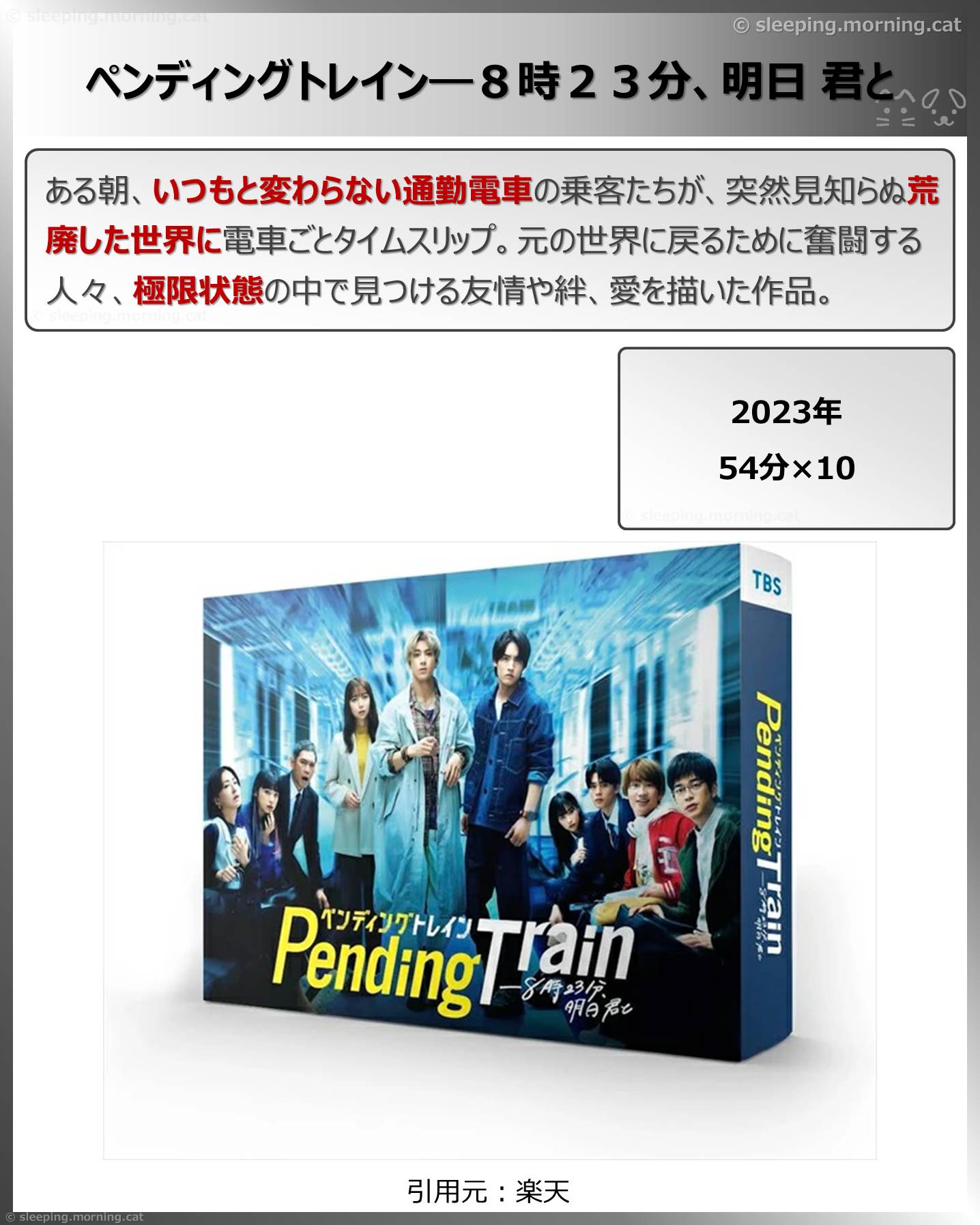 ペンディングトレイン―８時２３分、明日君と