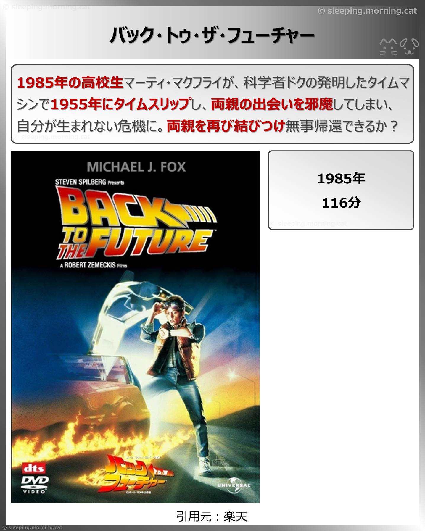 バック・トゥ・ザ・フューチャー