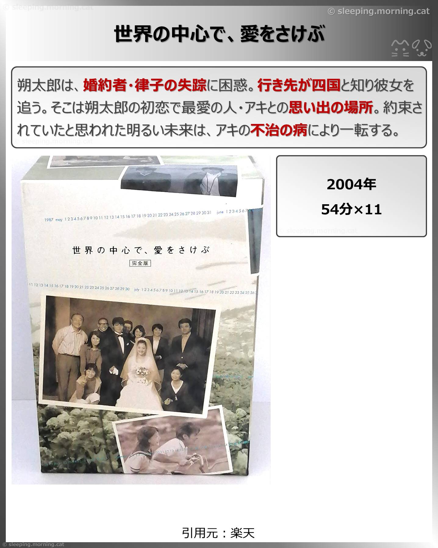 世界の中心で、愛をさけぶ