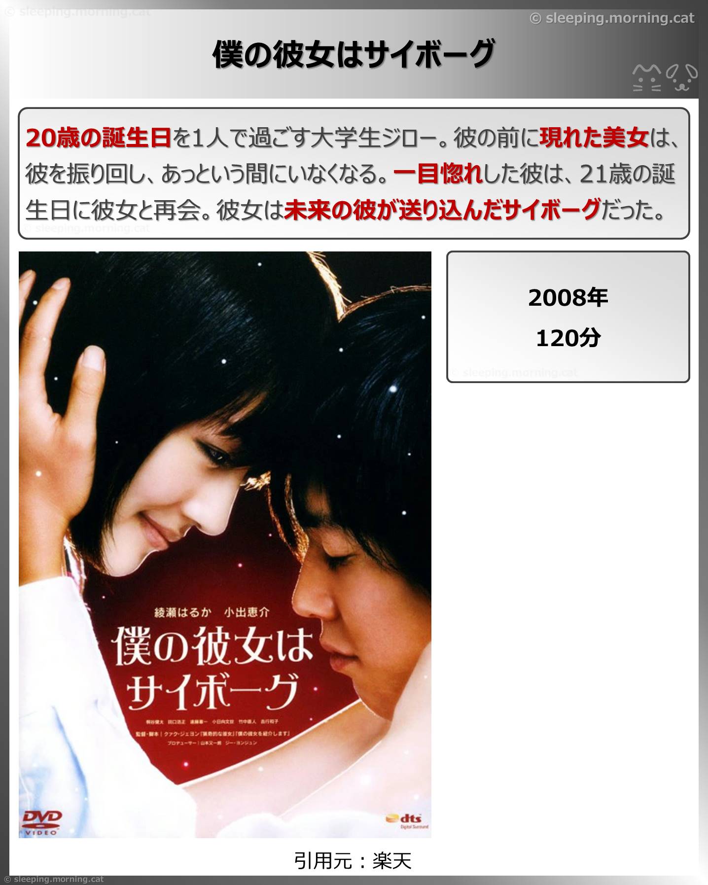 僕の彼女はサイボーグ