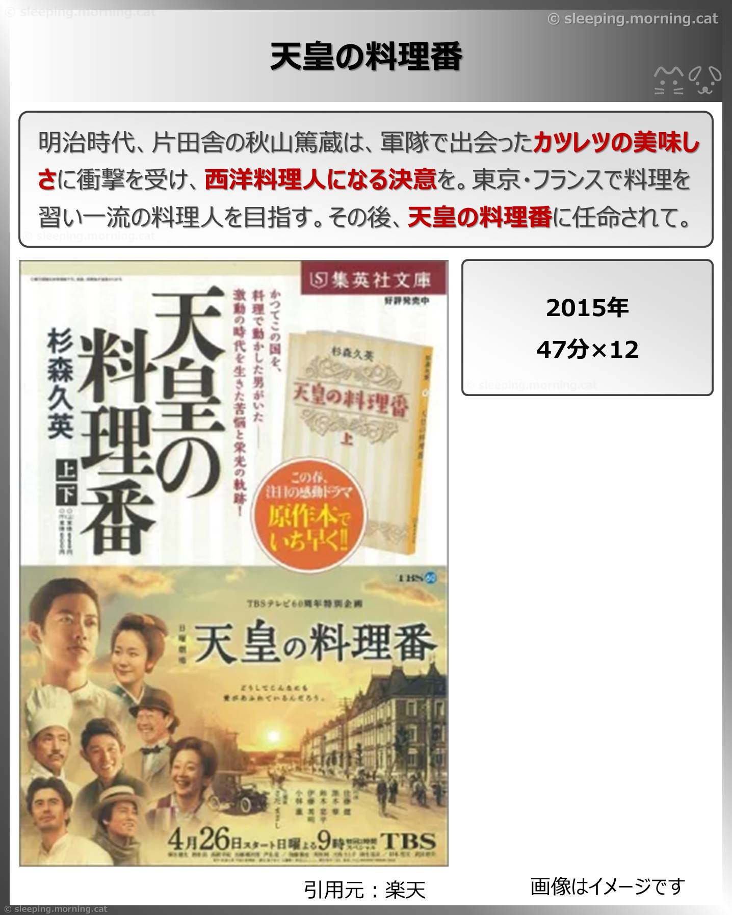 天皇の料理番