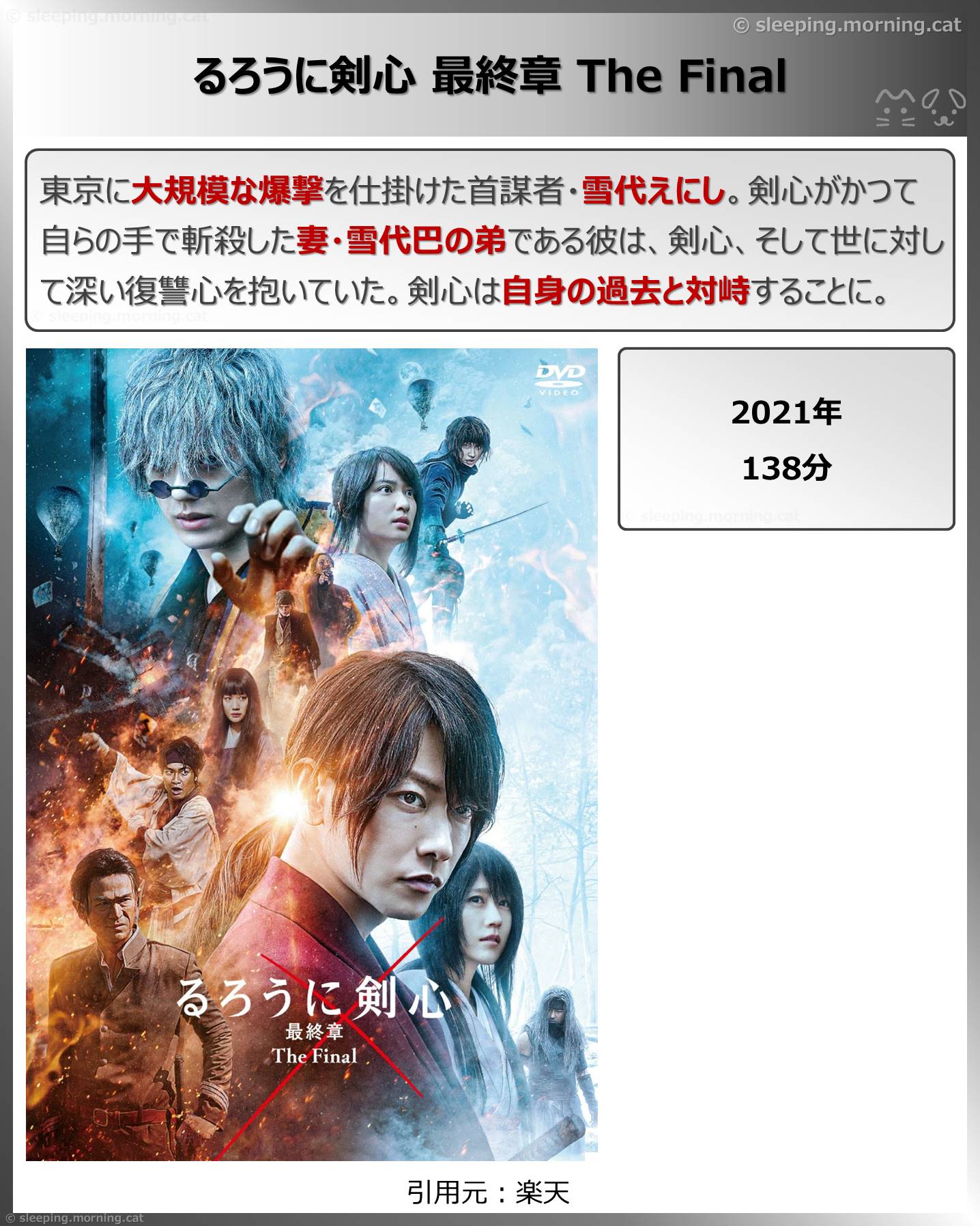 るろうに剣心　最終章The Final