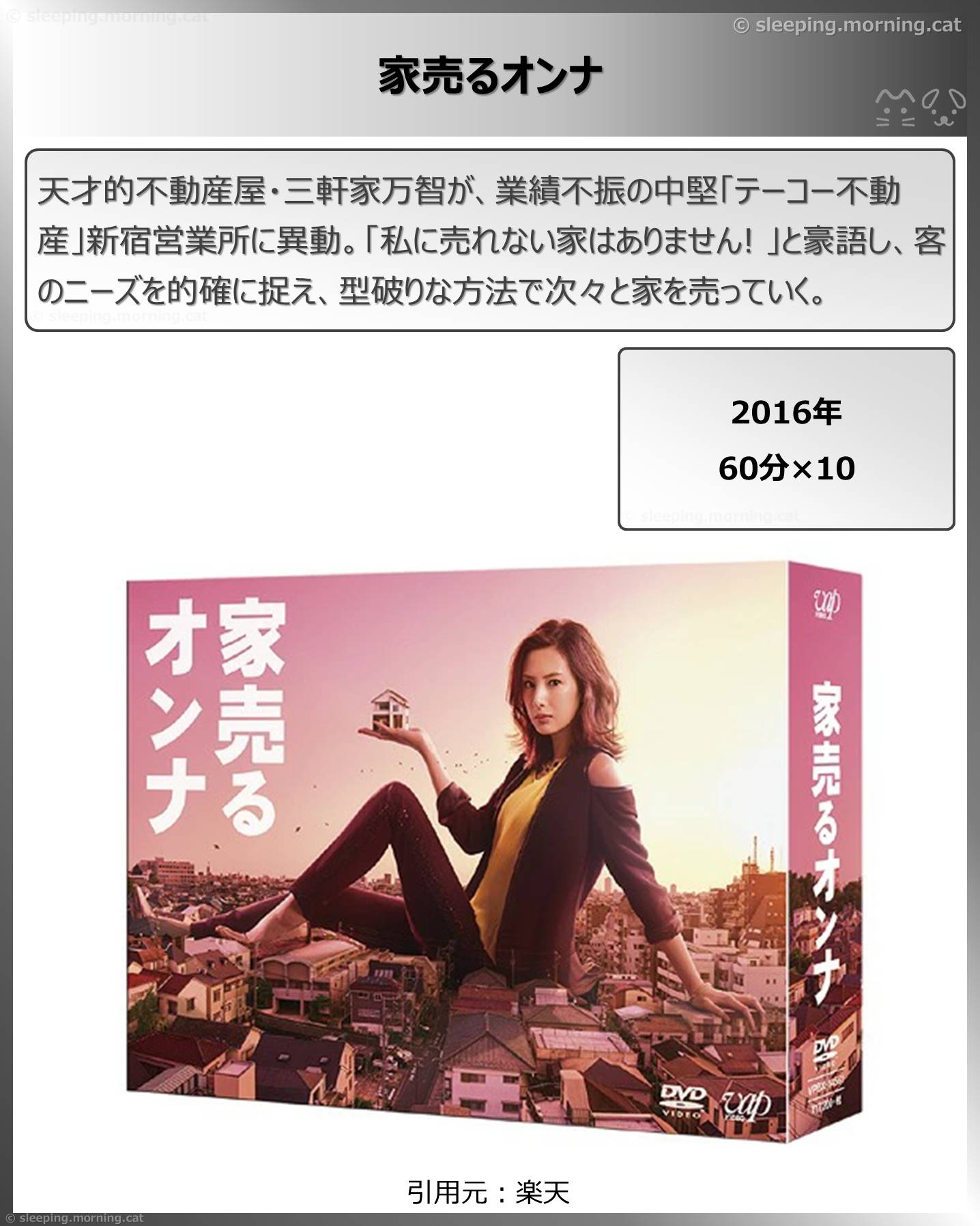 タイトル：家売るオンナ