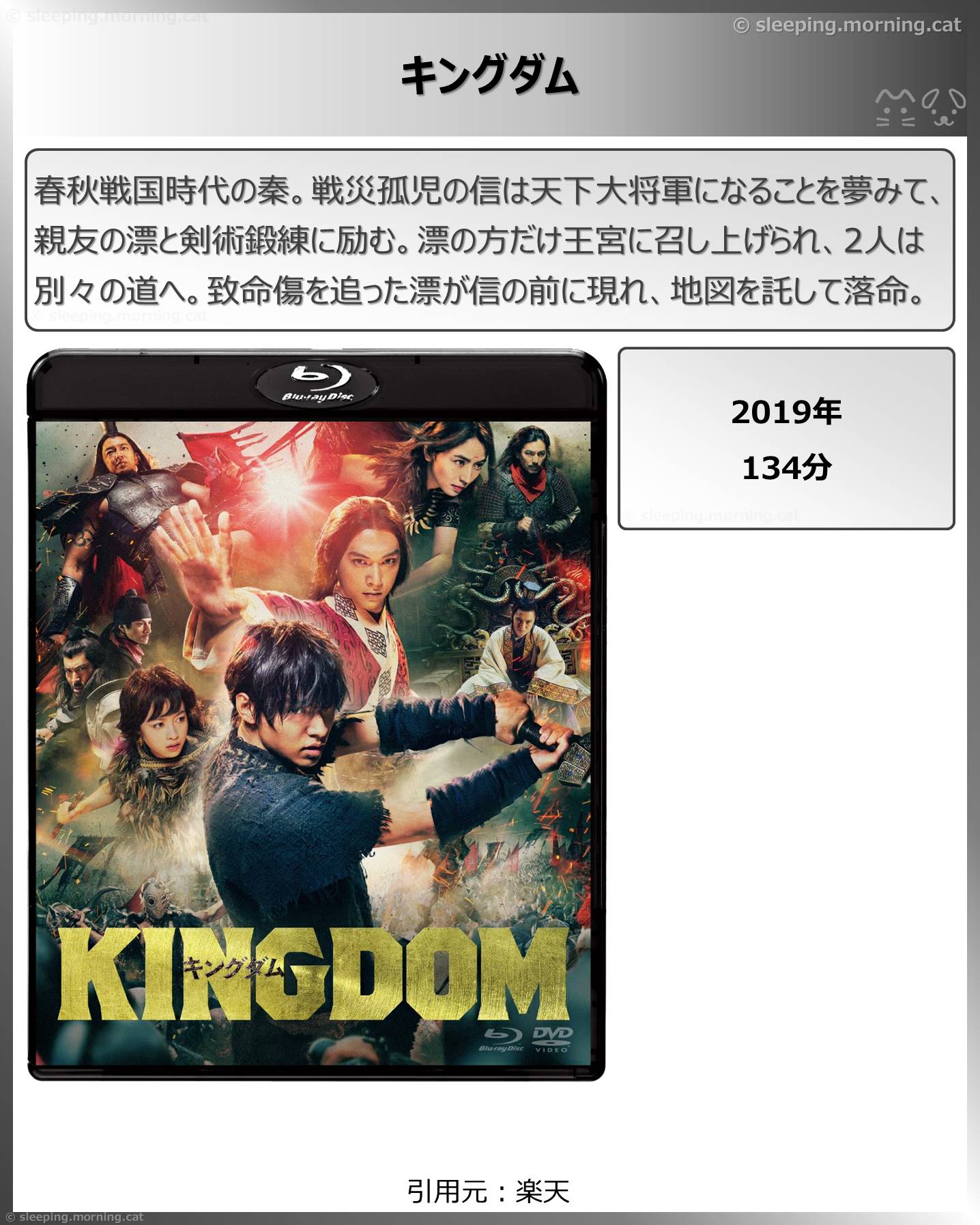 タイトル：キングダム