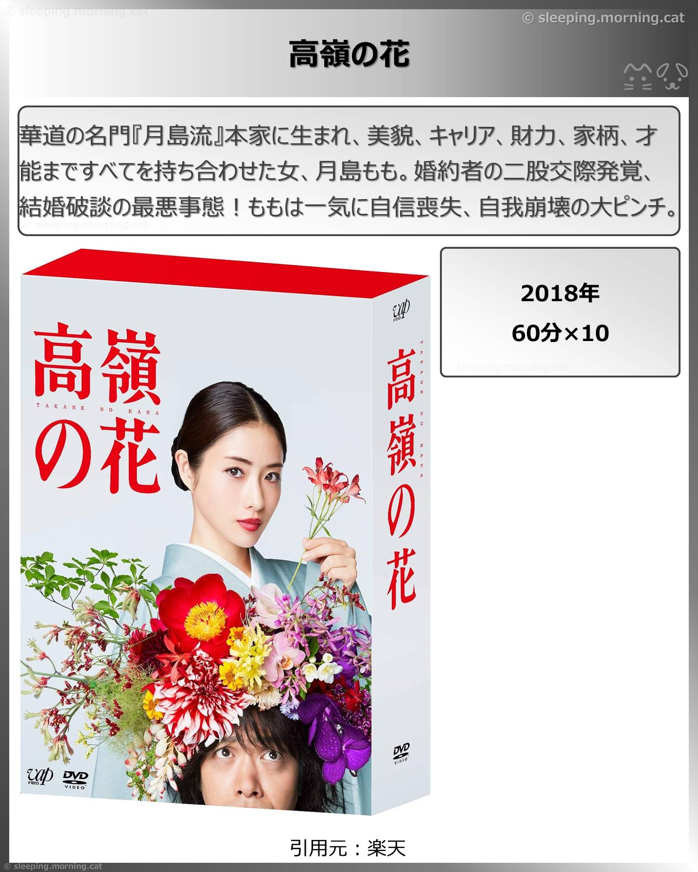 タイトル：高嶺の花
