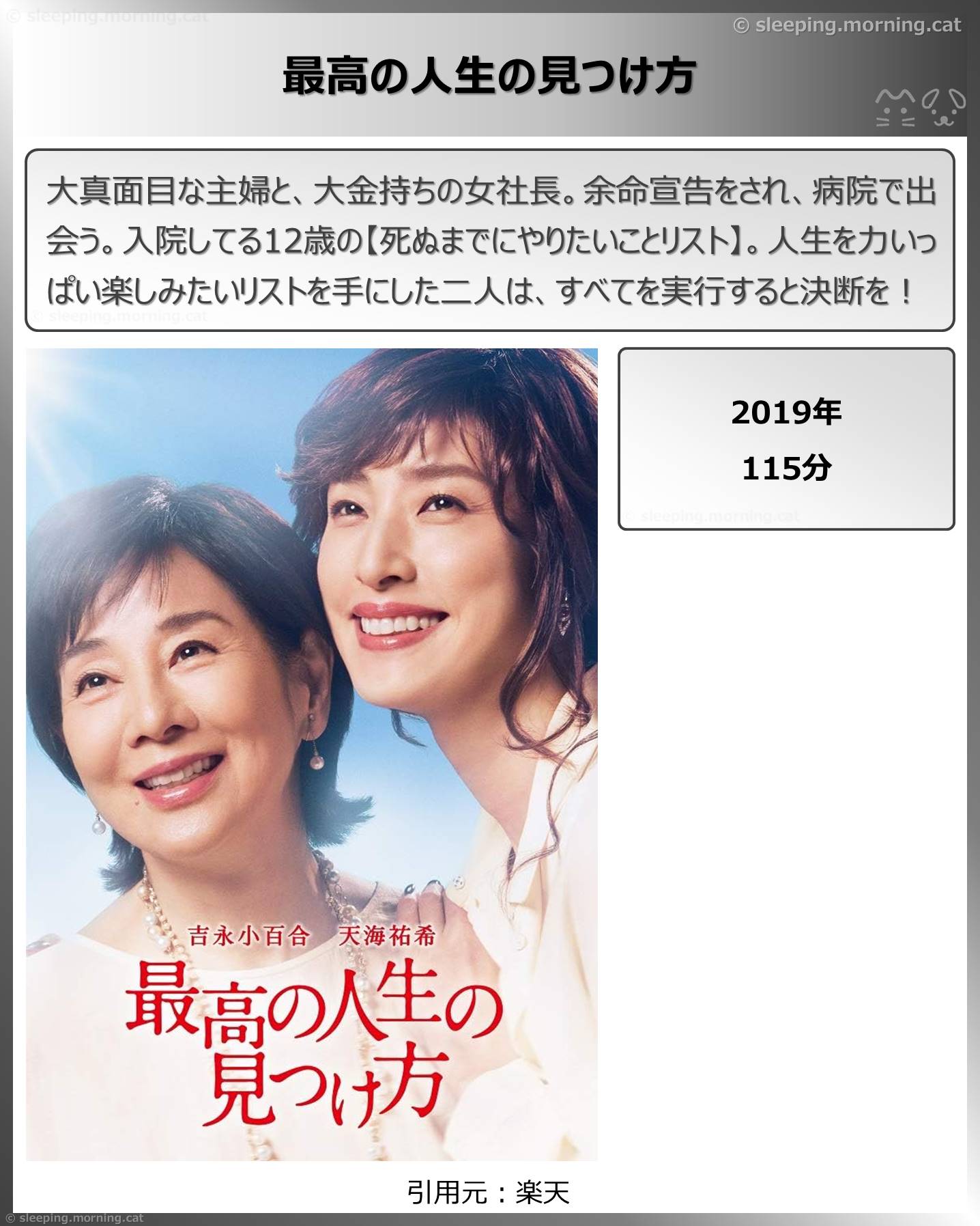 タイトル：最高の人生の見つけ方