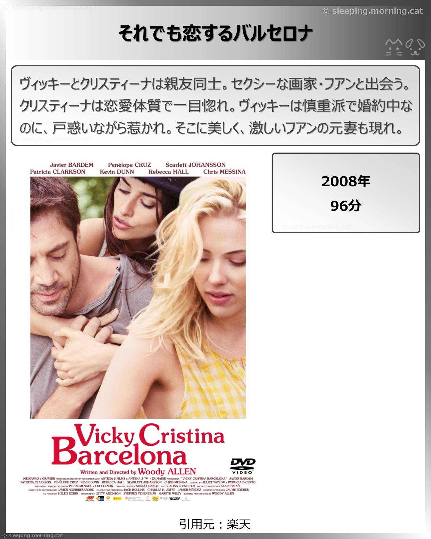 タイトル：それでも恋するバルセロナ