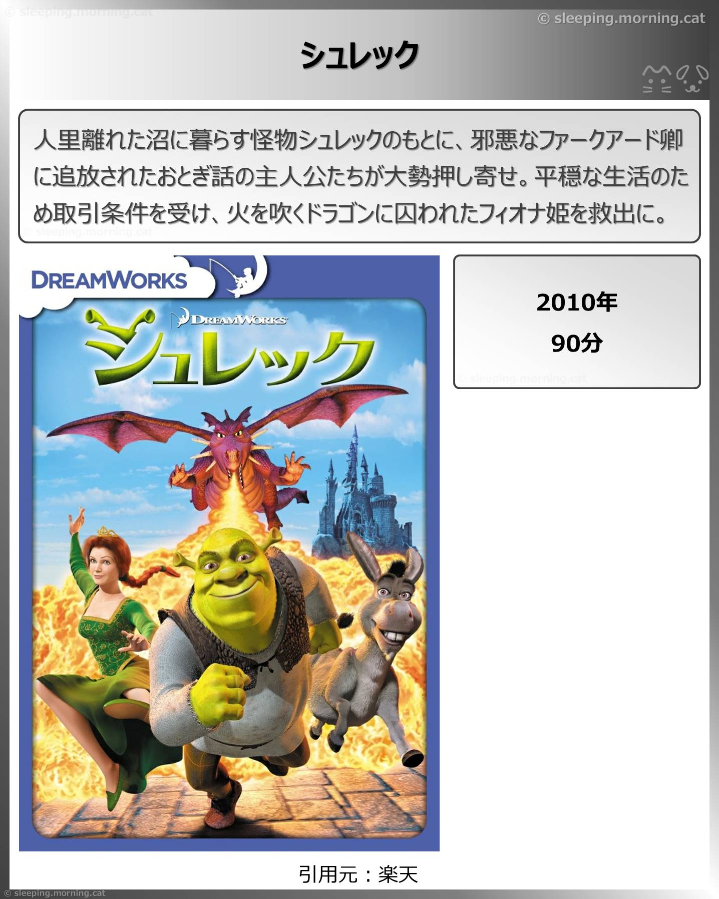 タイトル：シュレック