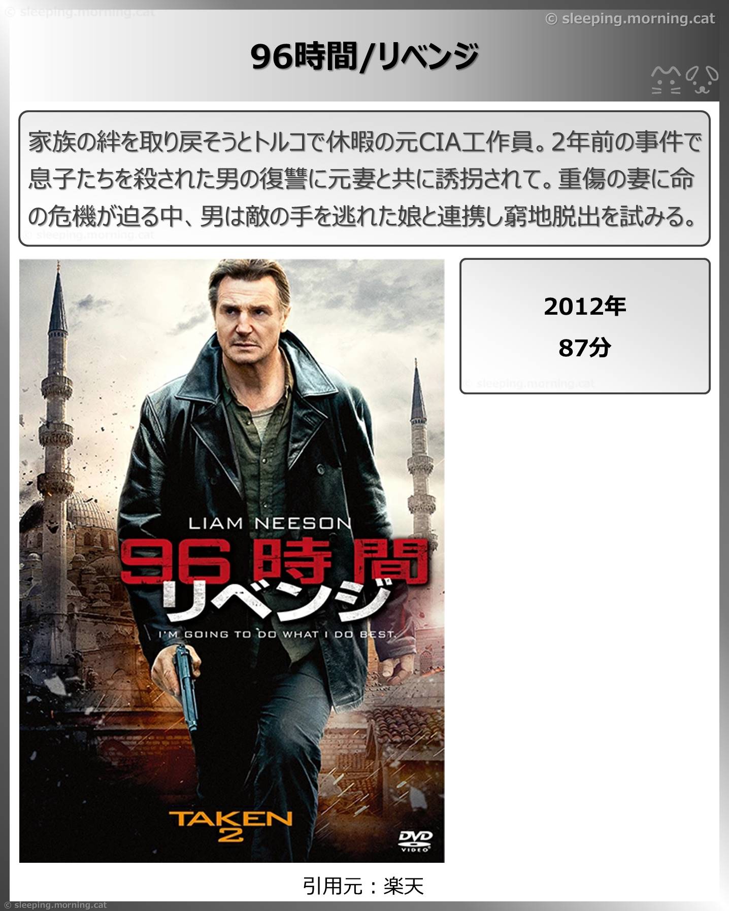 タイトル：96時間