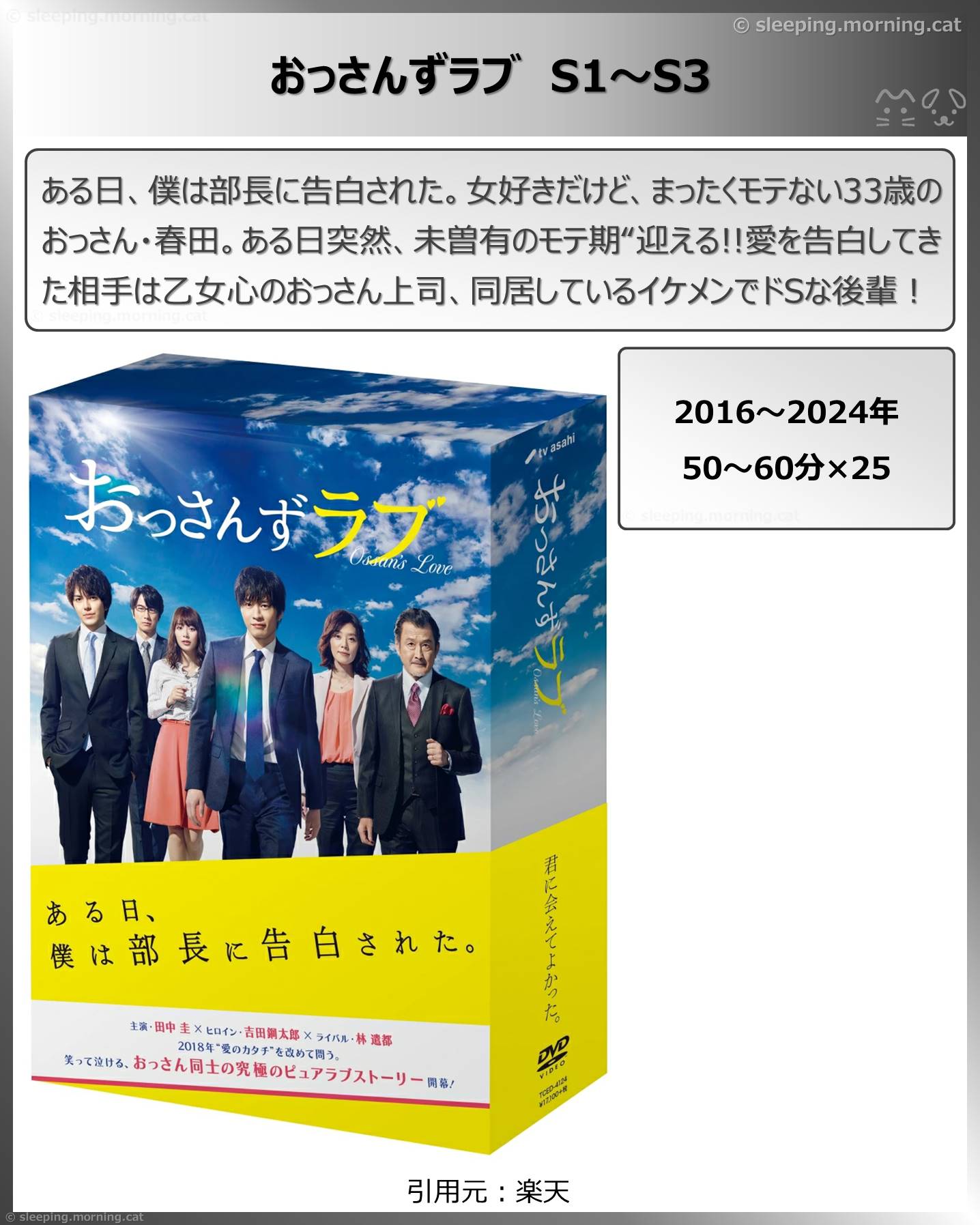 タイトル：おっさんずラブS1～S3