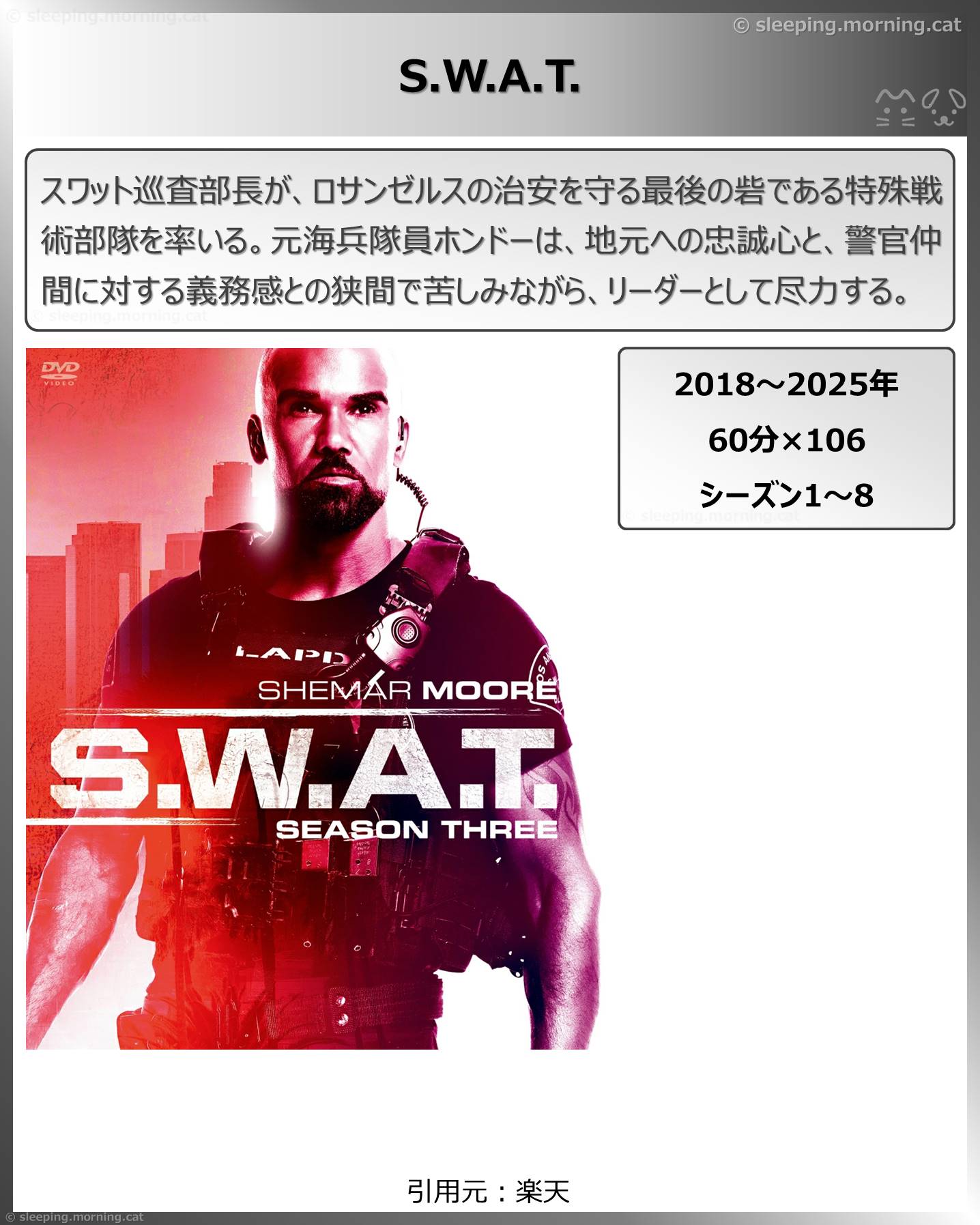 タイトル：S.W.A.T.