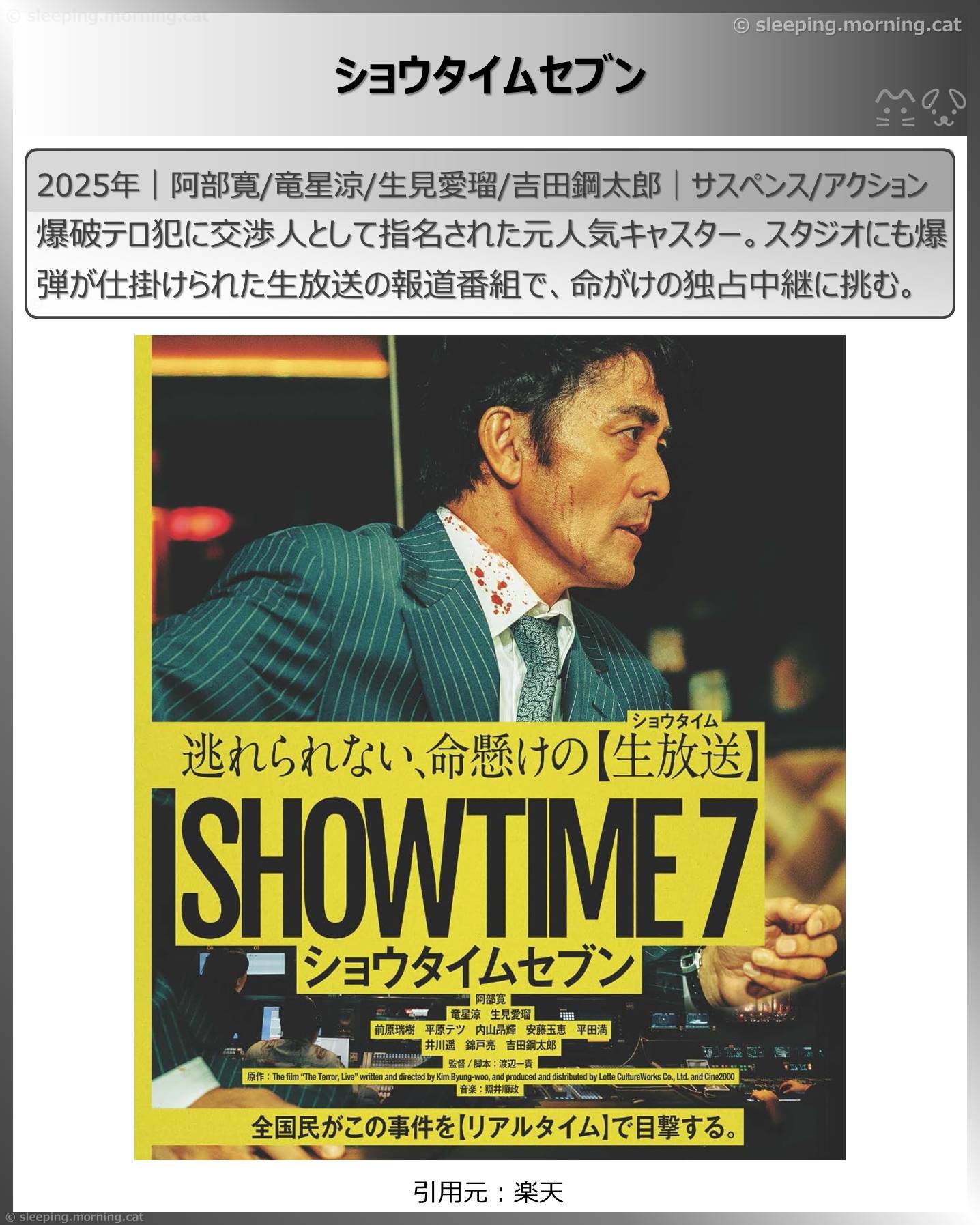 阿部寛：ショウタイムセブン