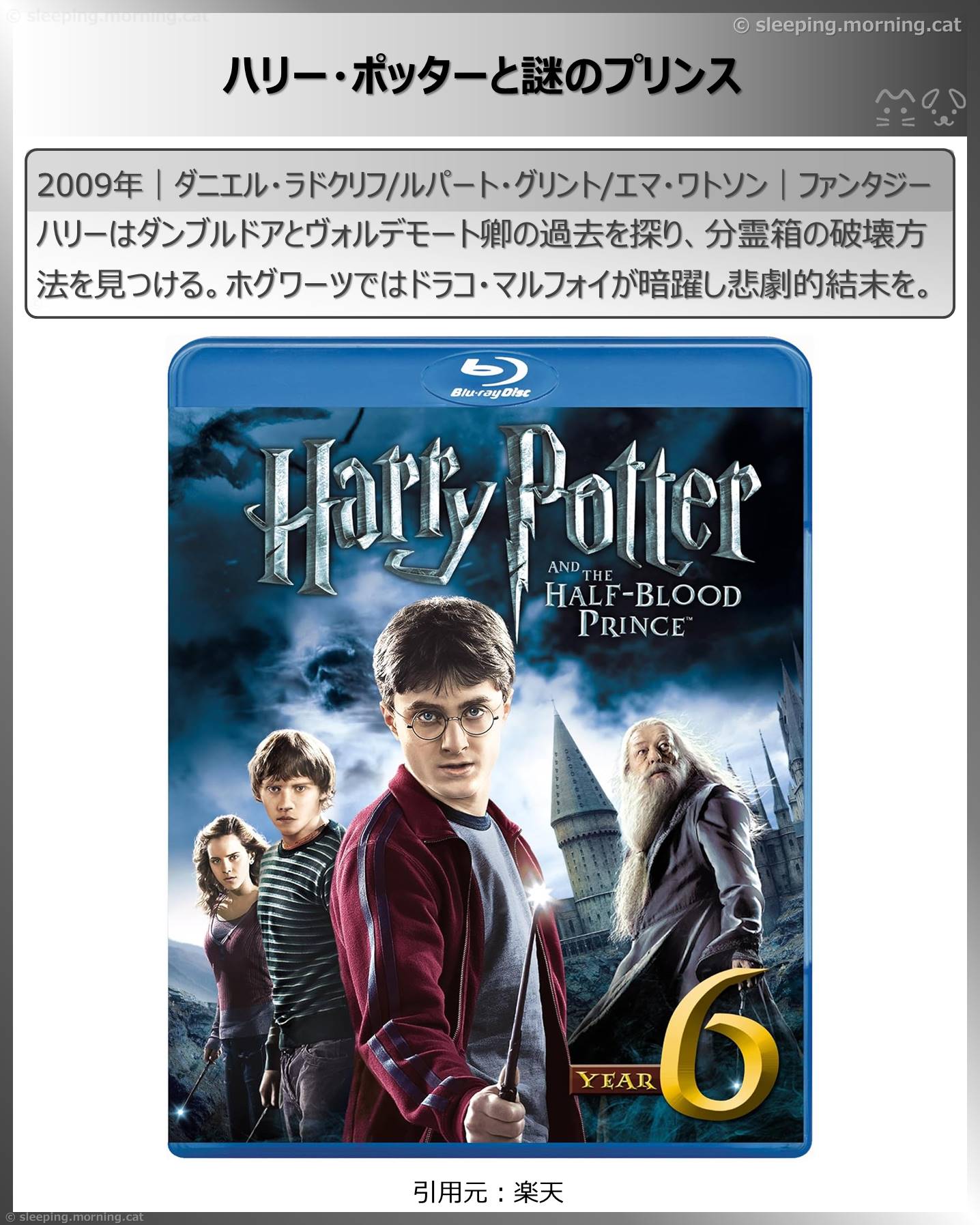 エマ・ワトソン：ハリー・ポッターと謎のプリンス