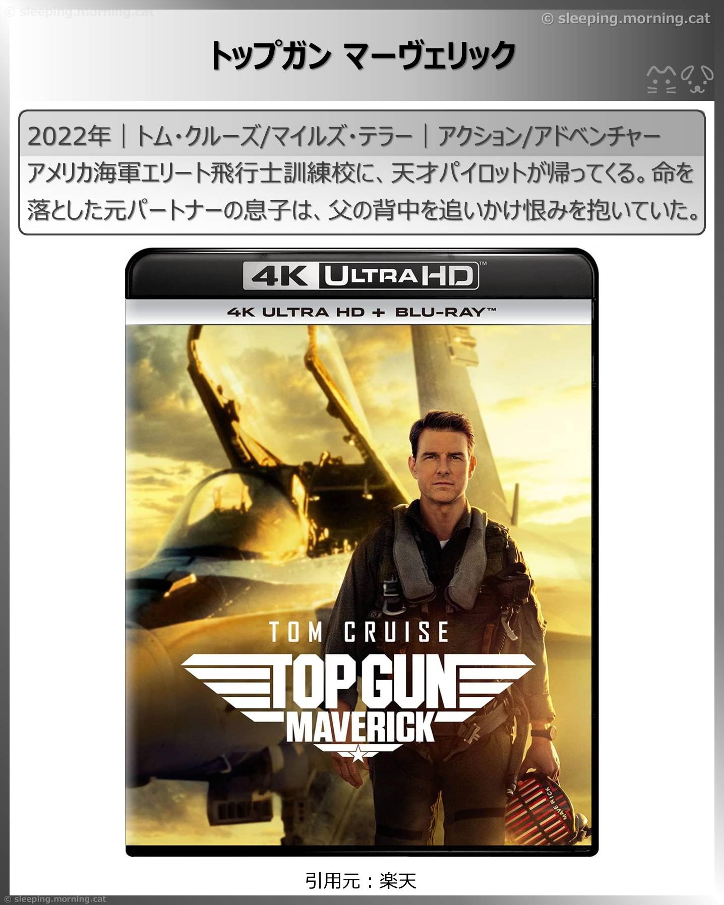 トム・クルーズ：トップガンマーヴェリック