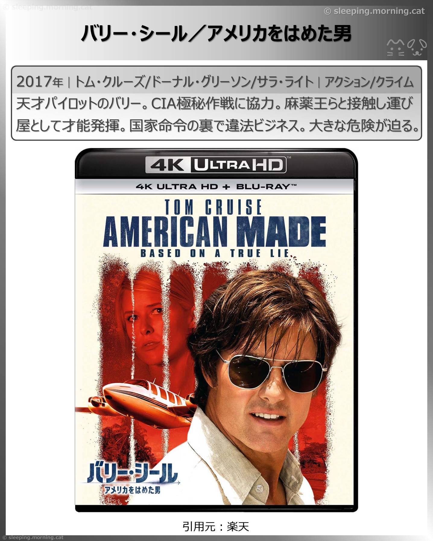バリー・シール／アメリカをはめた男