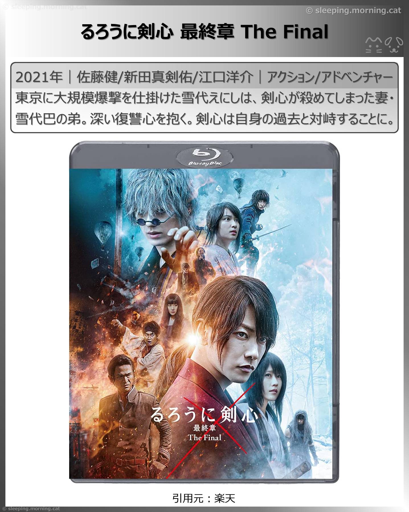 佐藤健：るろうに剣心最終章The Final