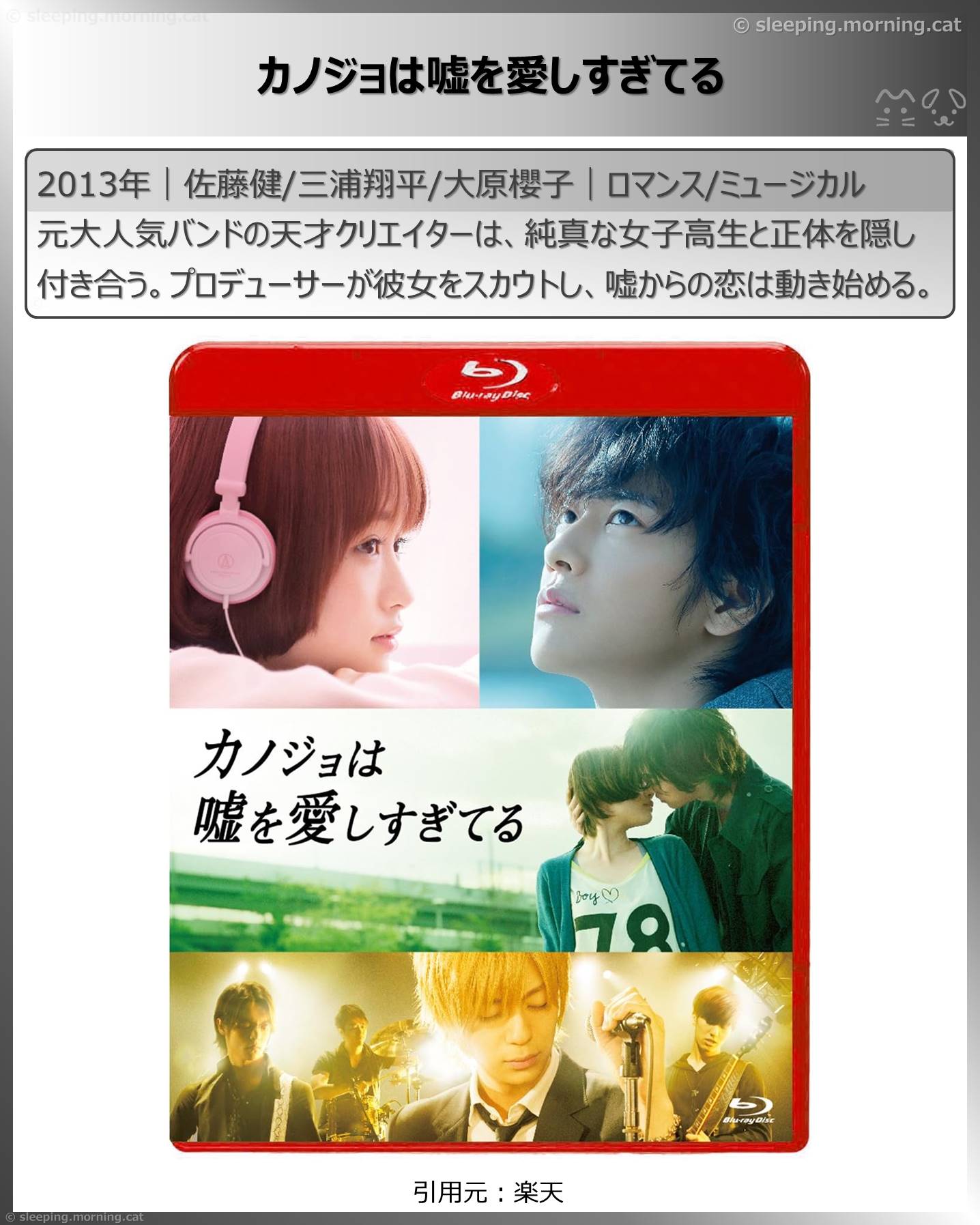 佐藤健：カノジョは嘘を愛しすぎてる