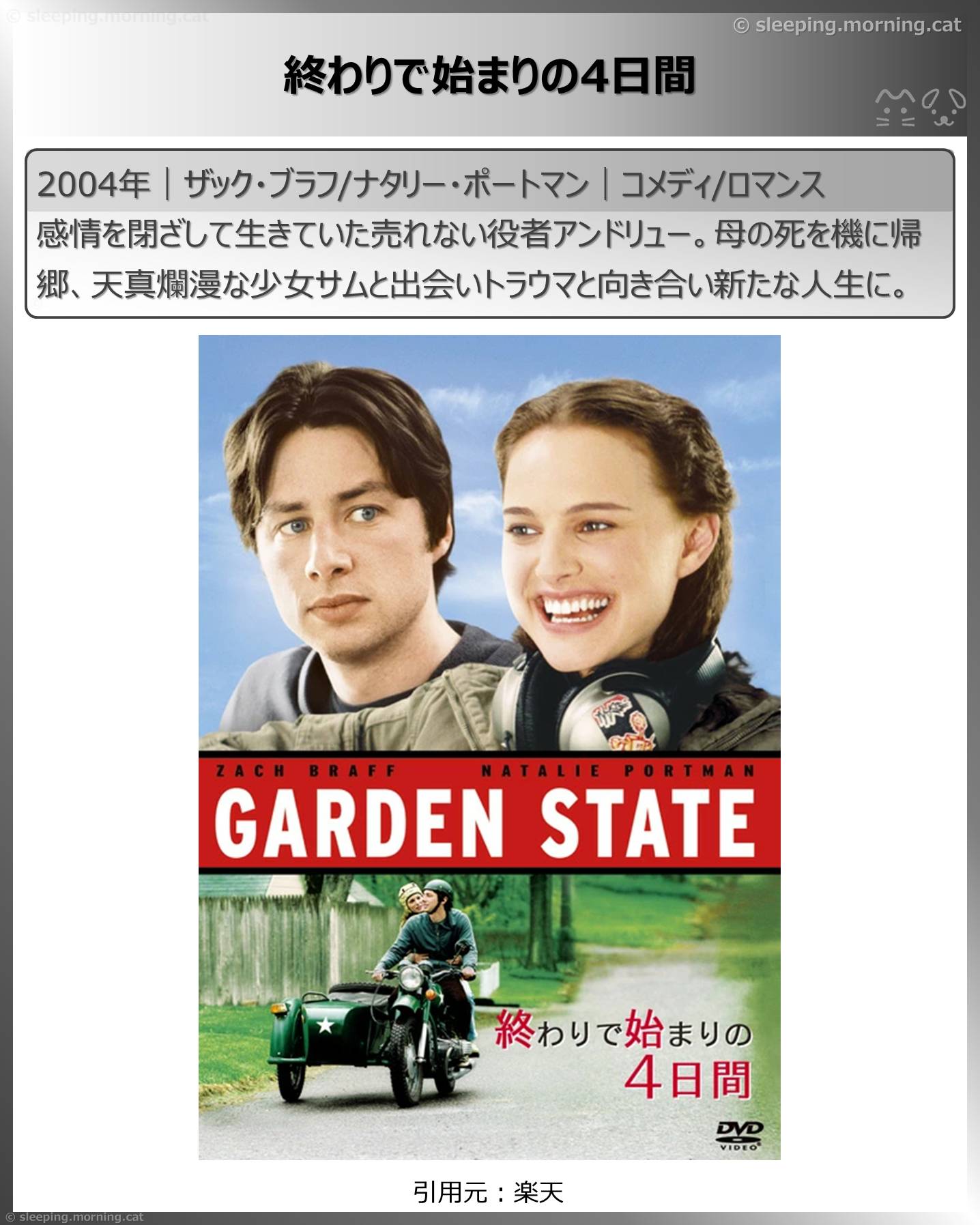 ナタリー・ポートマン：終わりで始まりの4日間