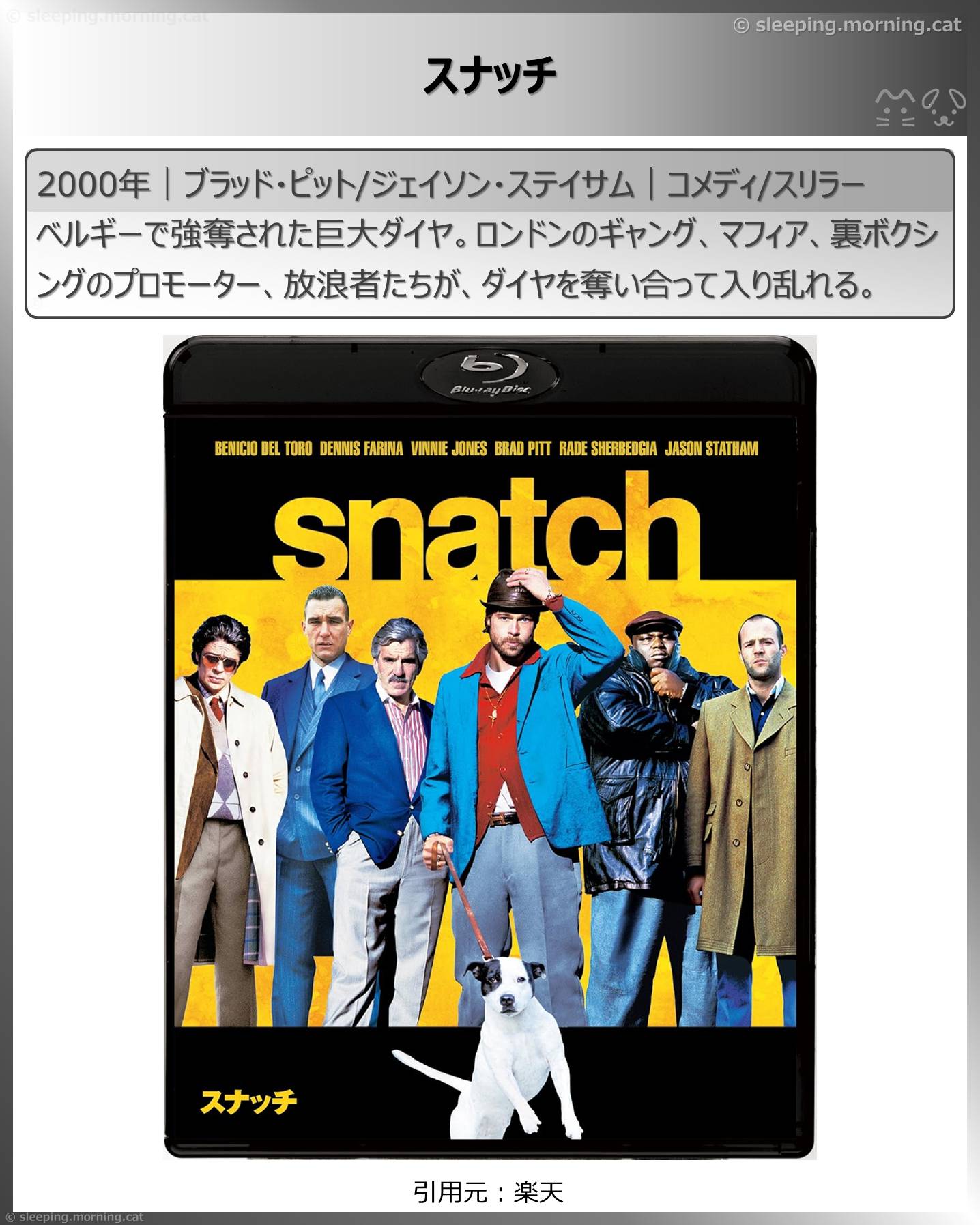 ブラッド・ピット：スナッチ