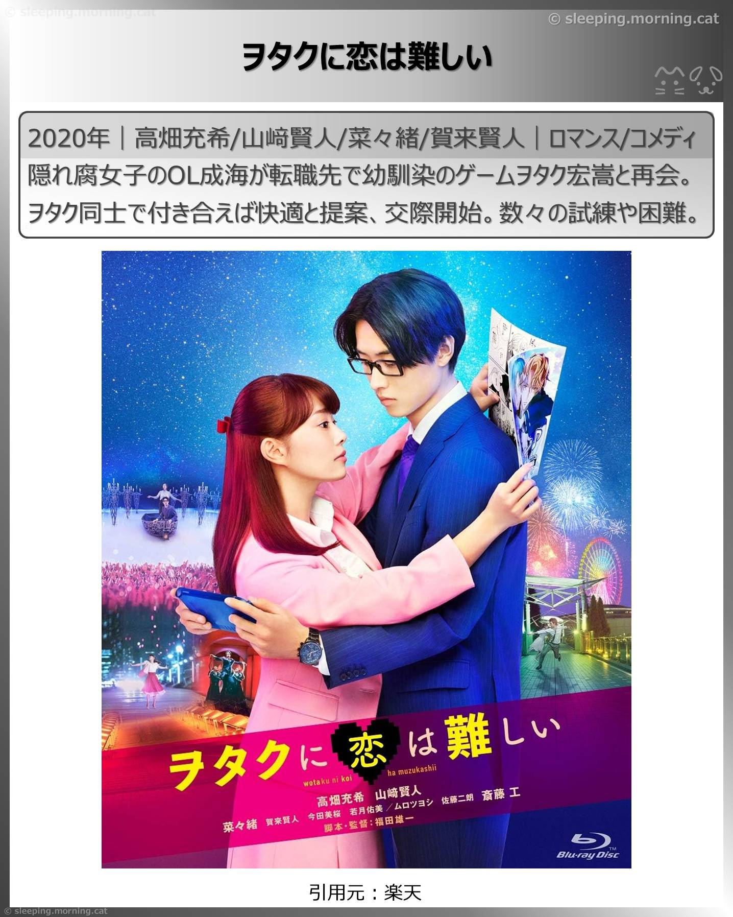 賀来賢人：ヲタクに恋は難しい
