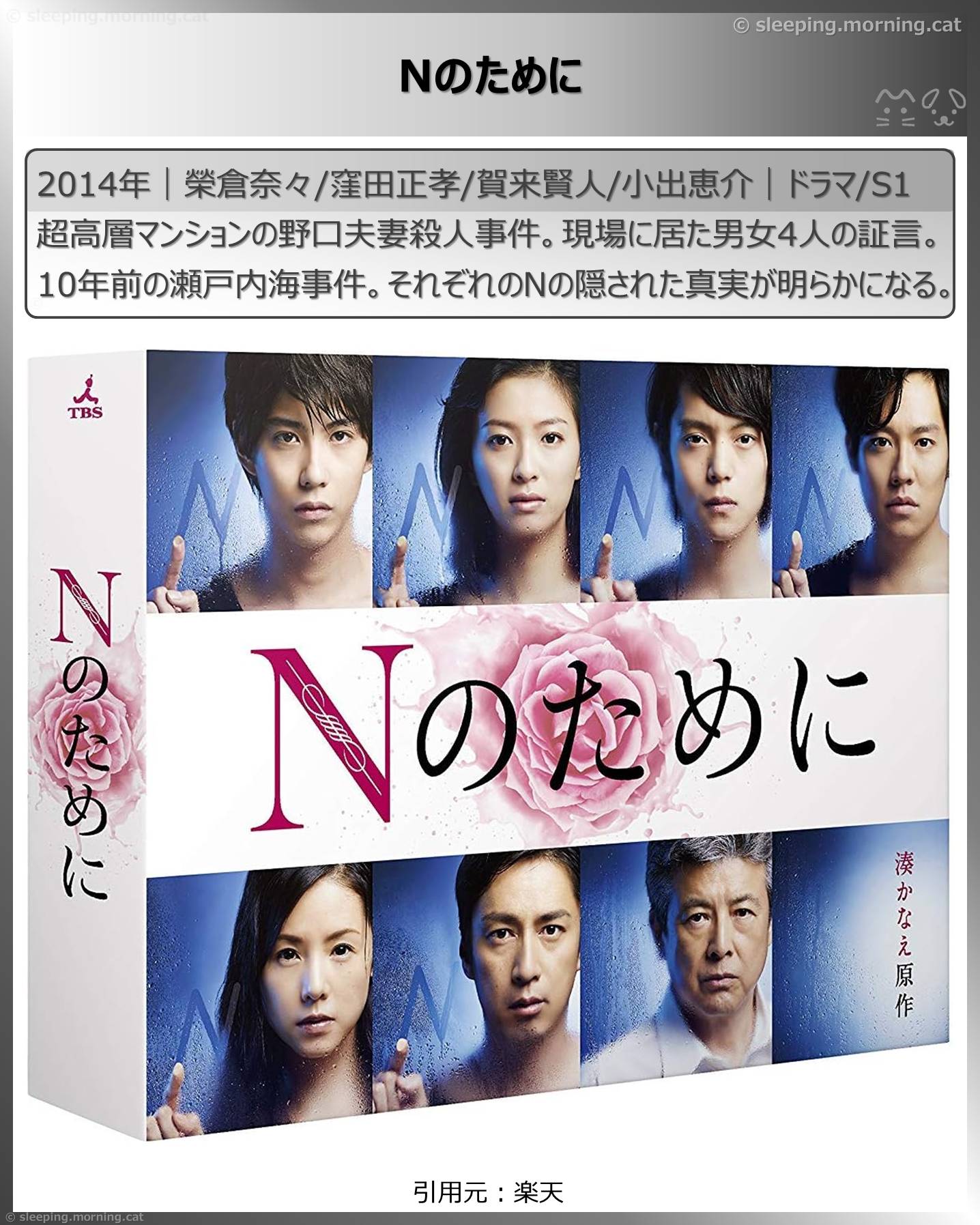 賀来賢人：Nのために