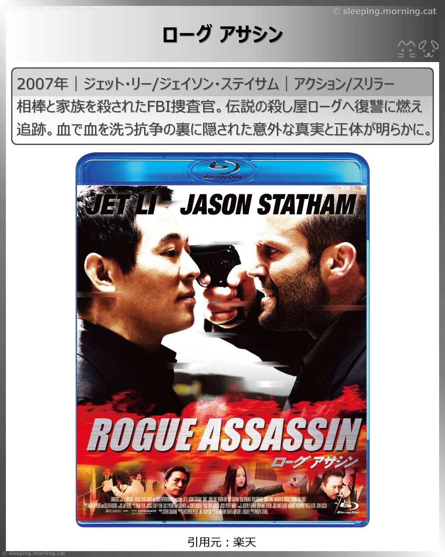 ジェイソン・ステイサム：ローグアサシン