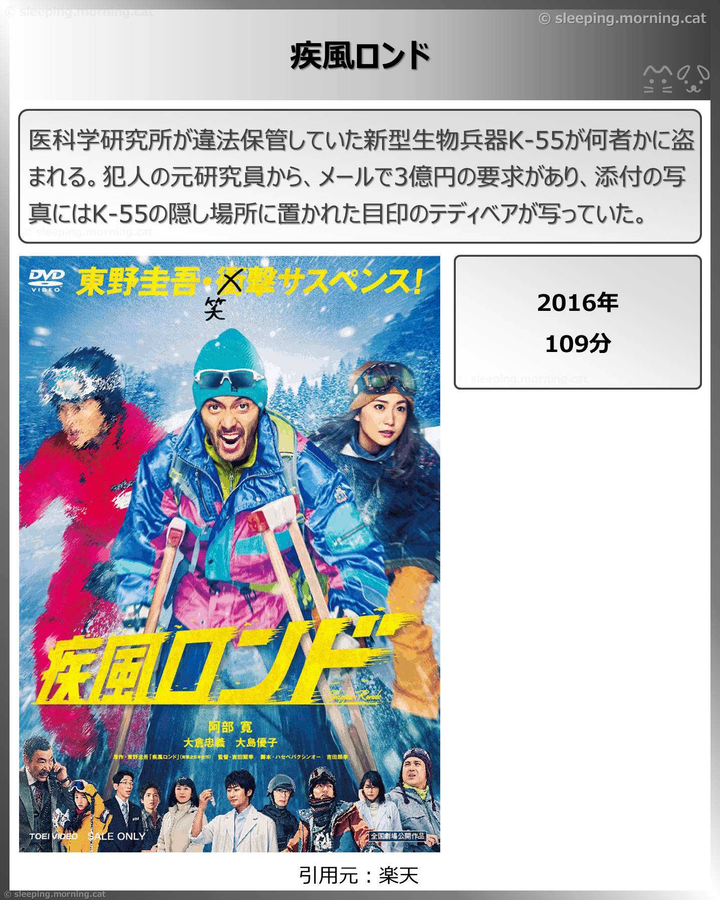 タイトル：疾風ロンド