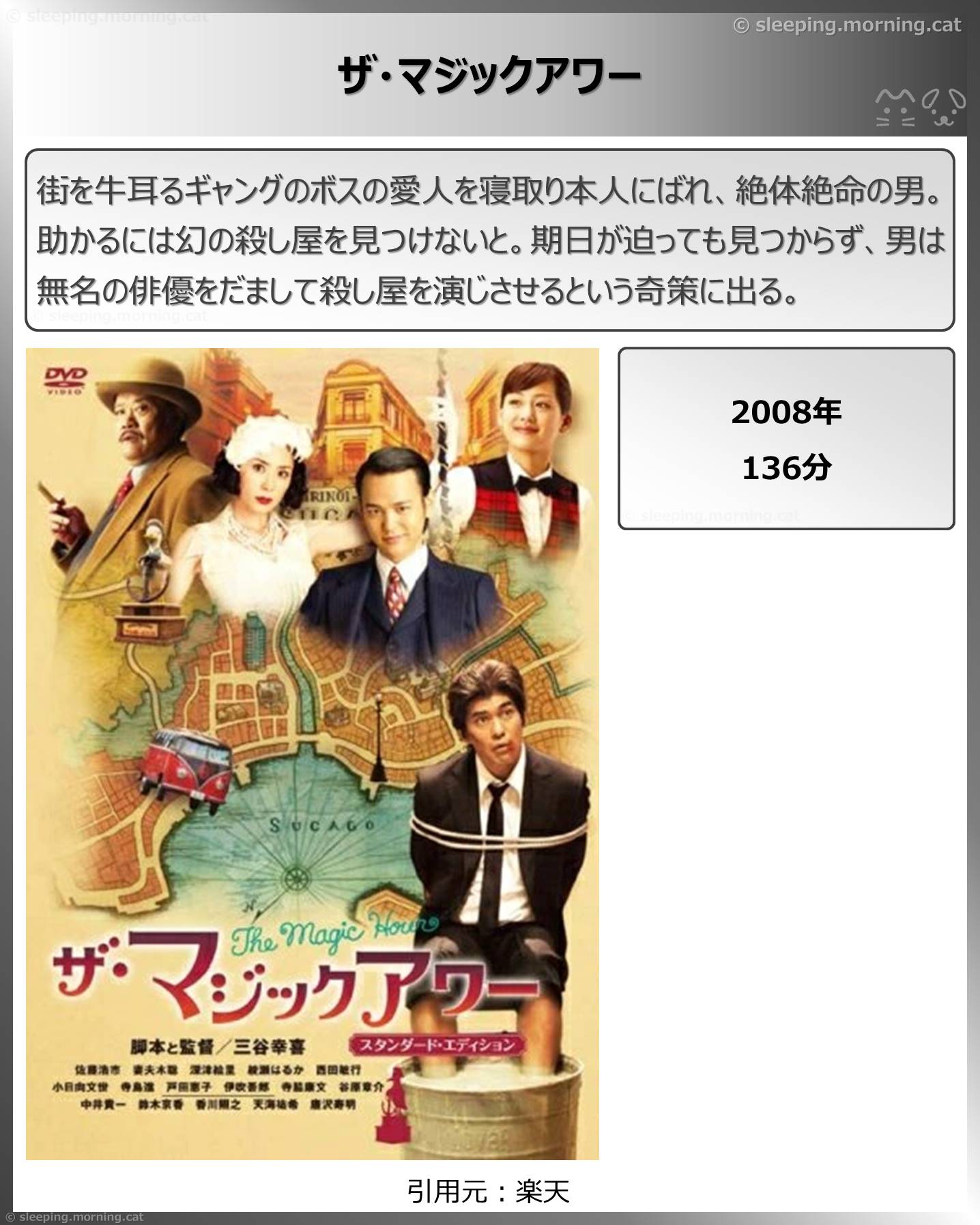 タイトル：ザ・マジックアワー