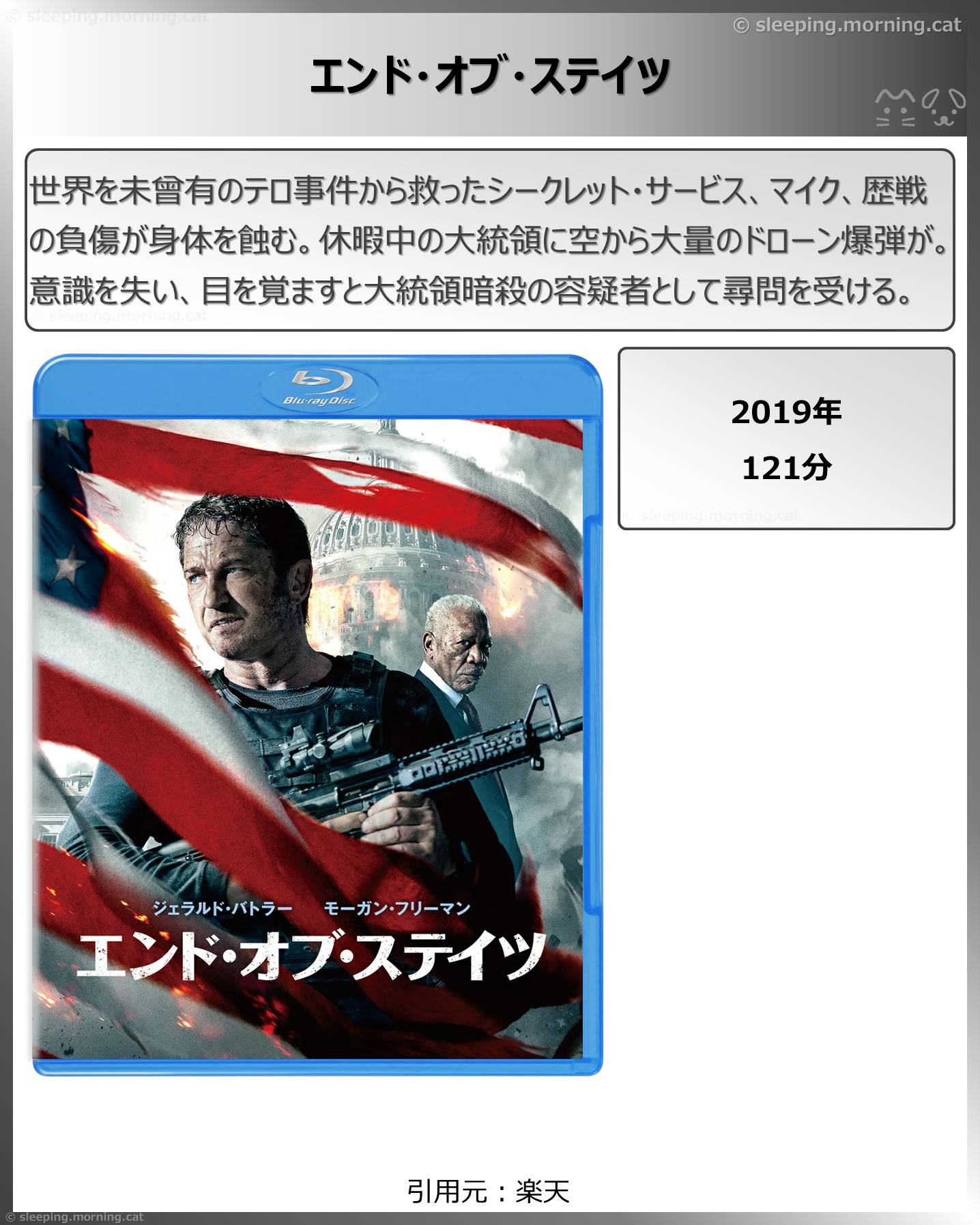 タイトル：エンド・オブ・ステイツ