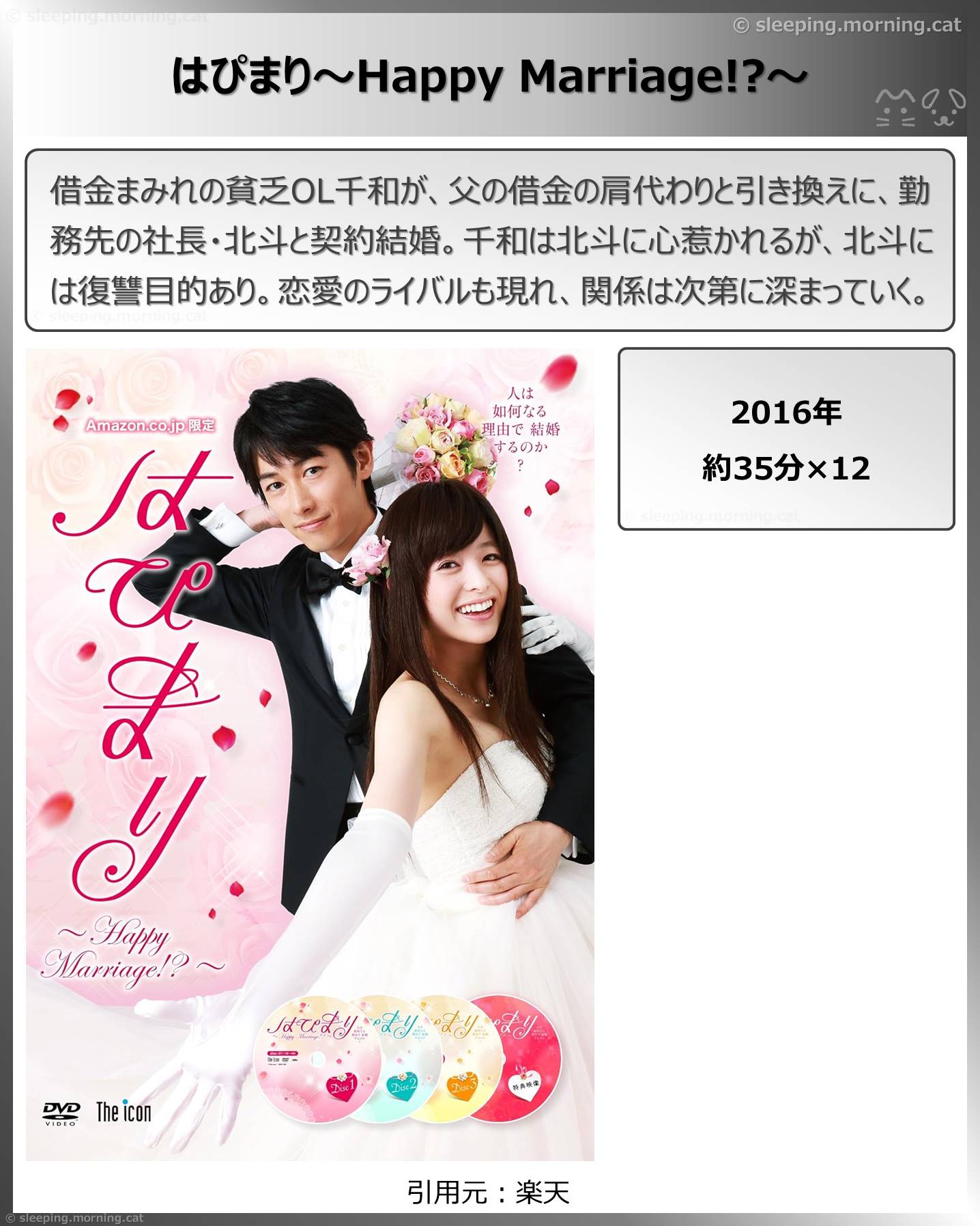 タイトル：はぴまり～Happy Marriage!?～
