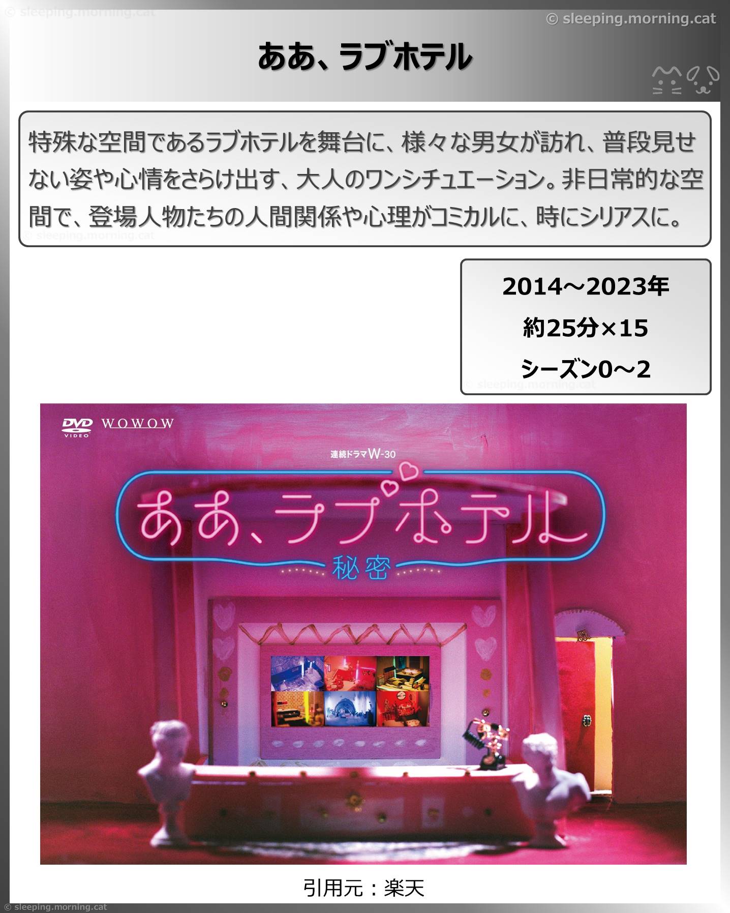 タイトル：ああ、ラブホテル