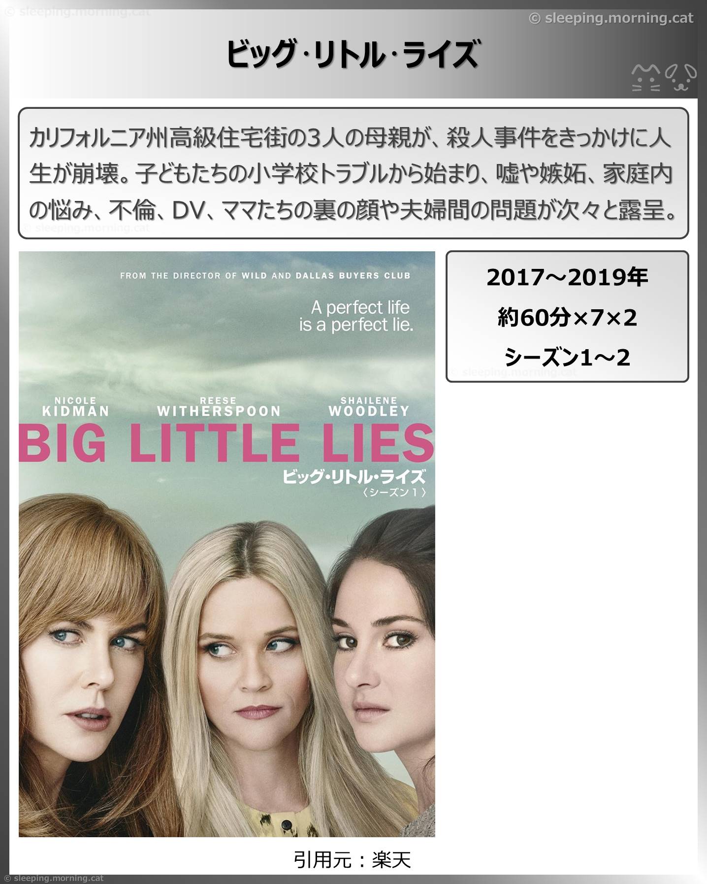 タイトル：ビッグ･リトル･ライズ