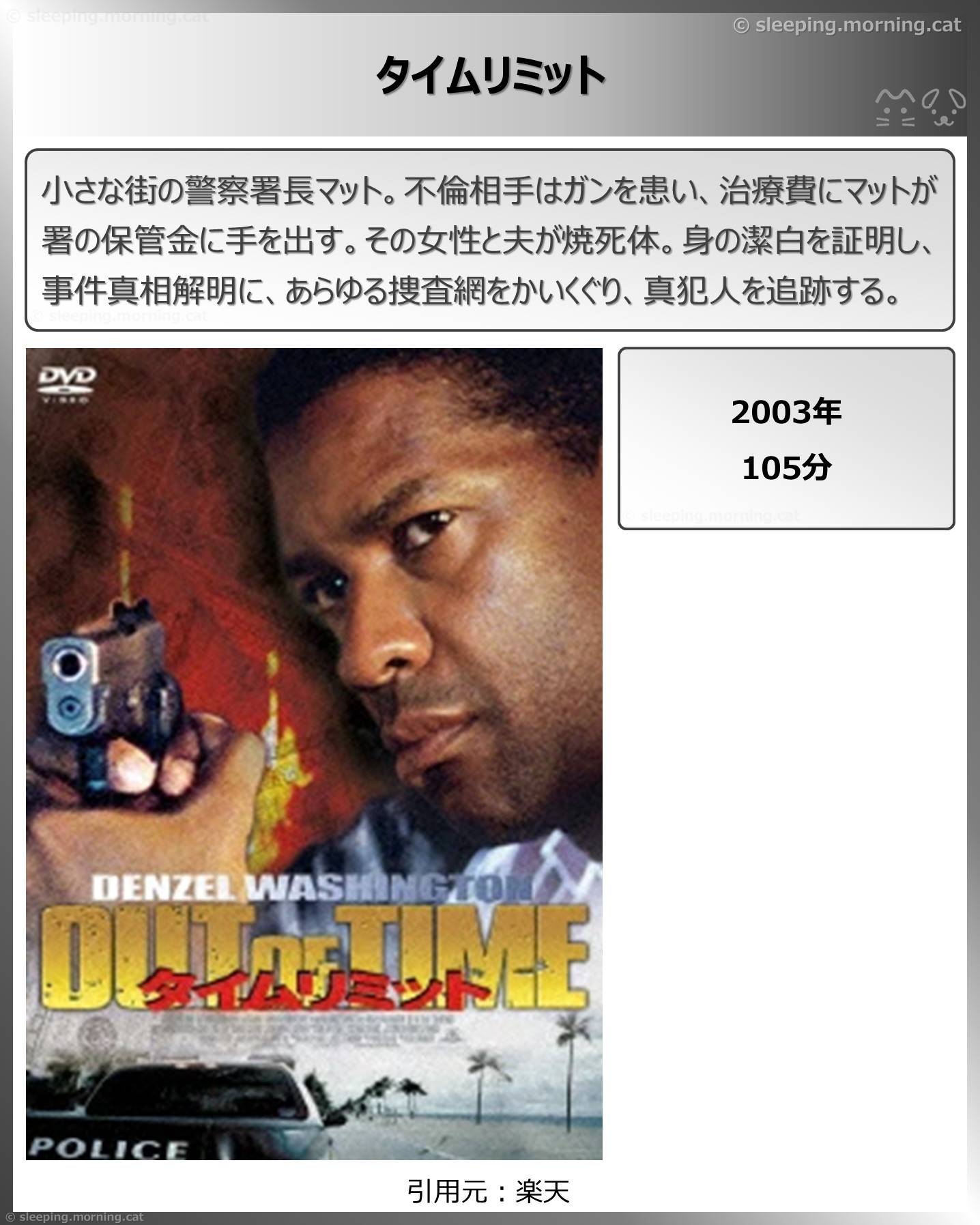 タイトル：タイムリミット