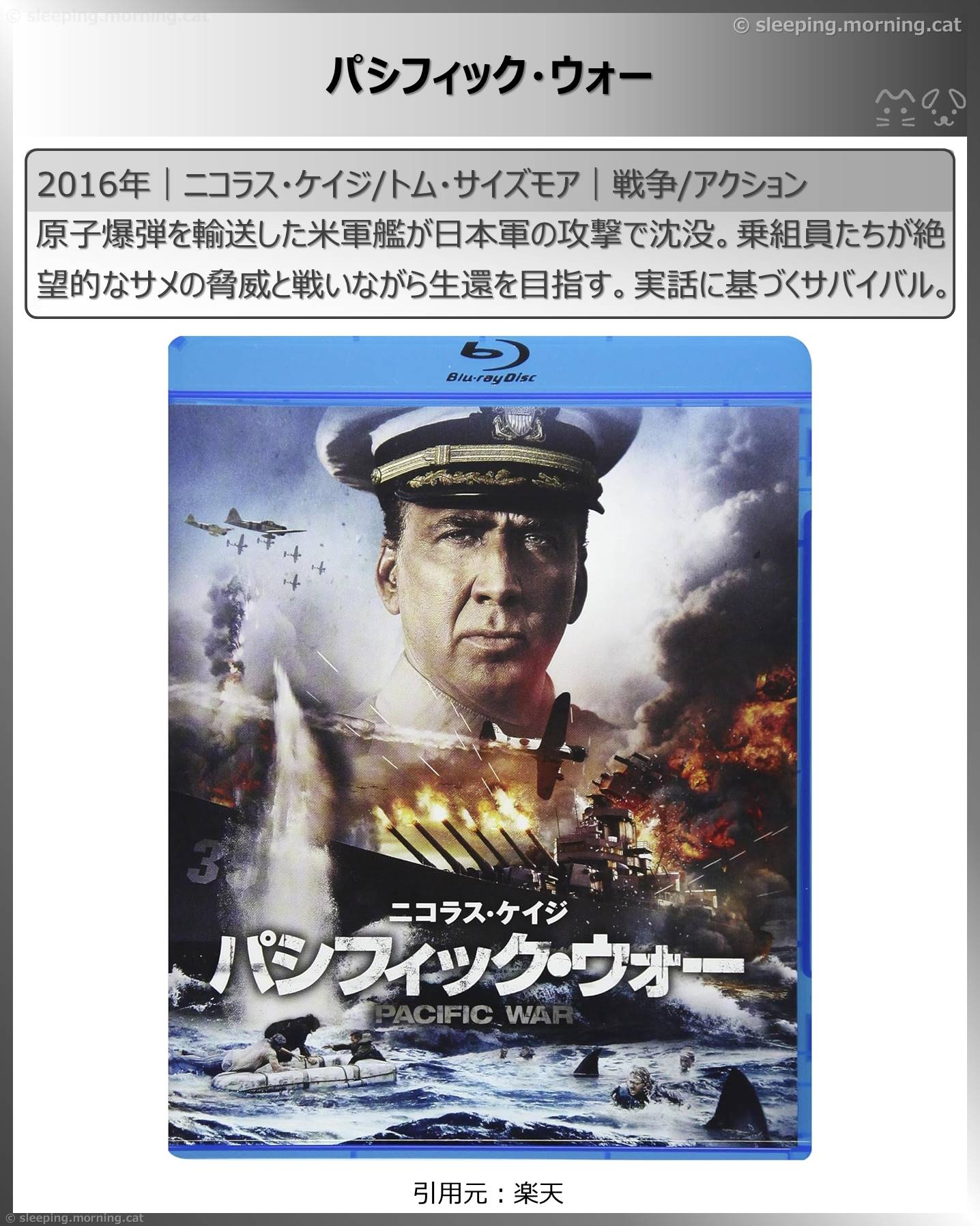 ニコラス・ケイジ：パシフィック・ウォー