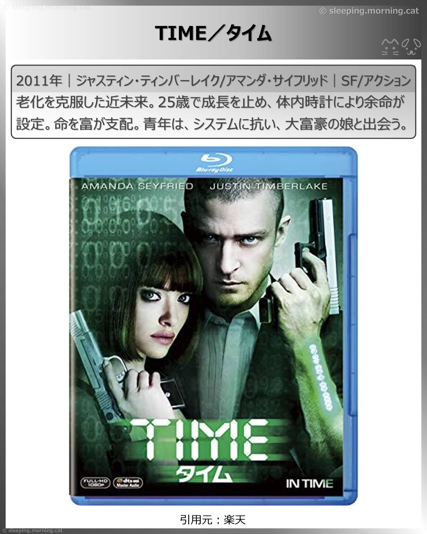 タイトル：TIME／タイム