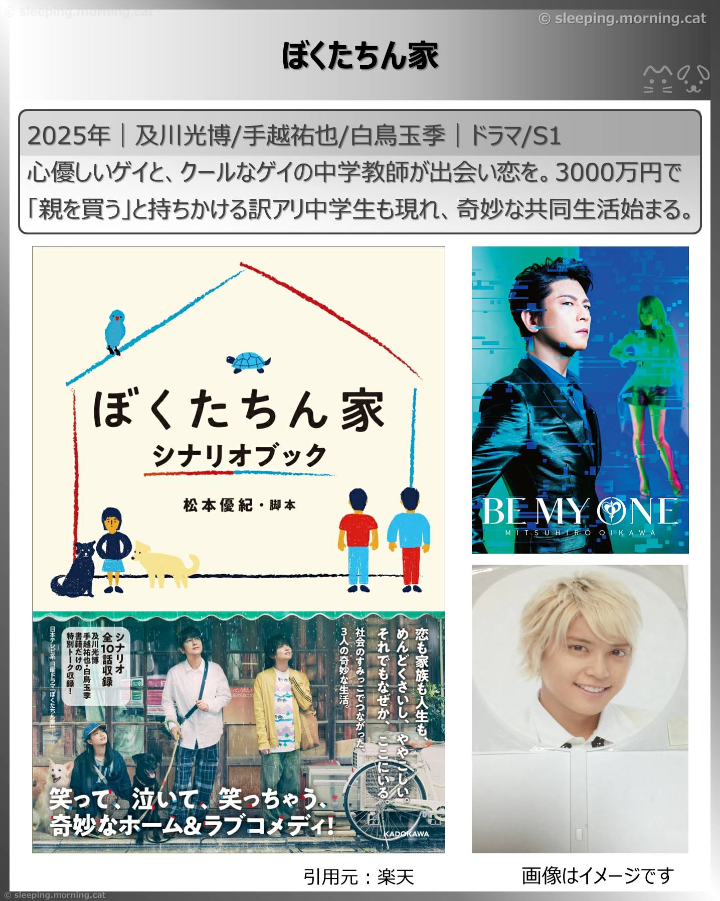 タイトル：ぼくたちん家