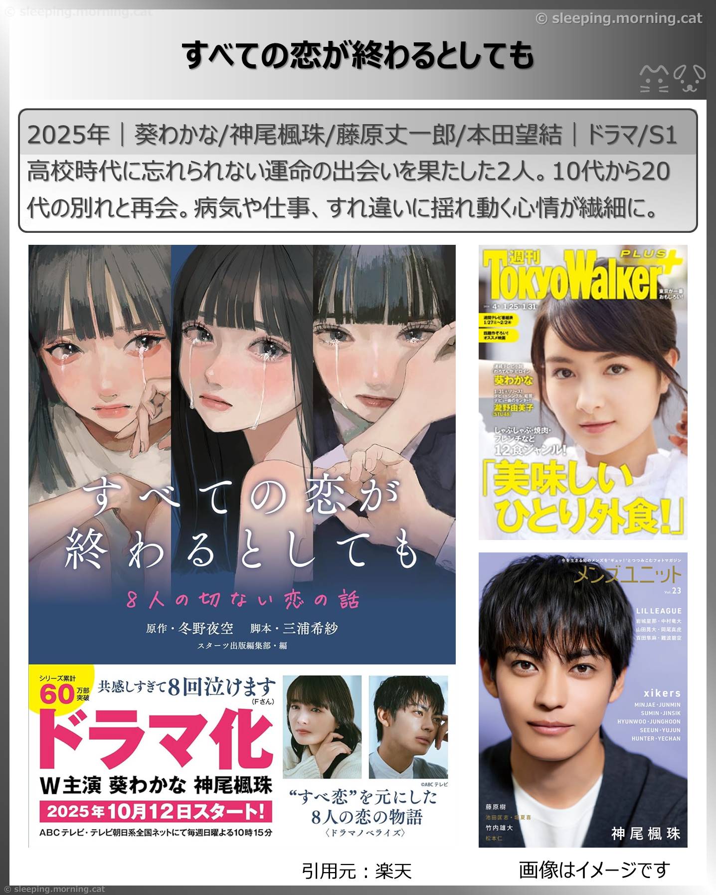 タイトル：すべての恋が終わるとしても