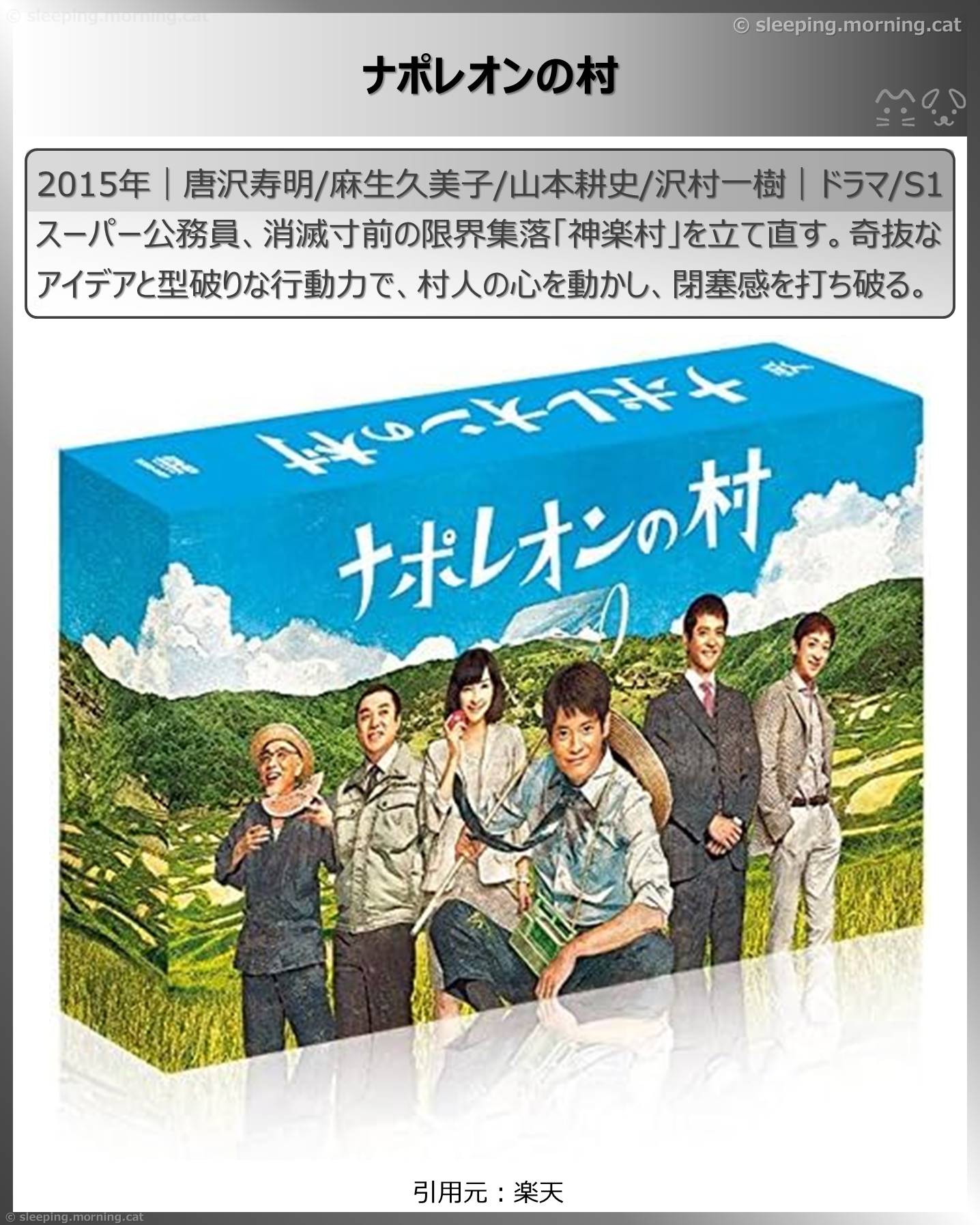 タイトル：ナポレオンの村