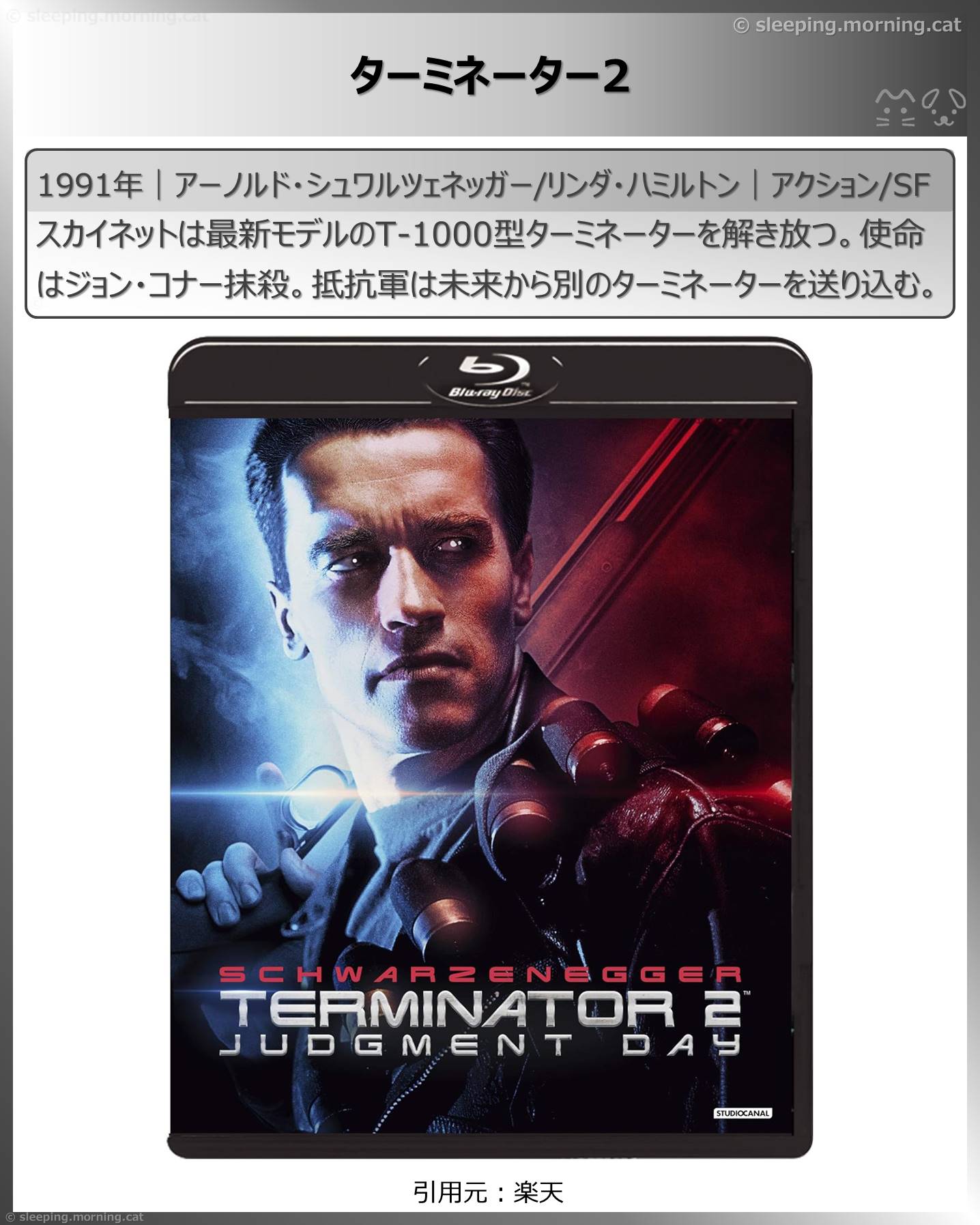 タイトル：ターミネーター2