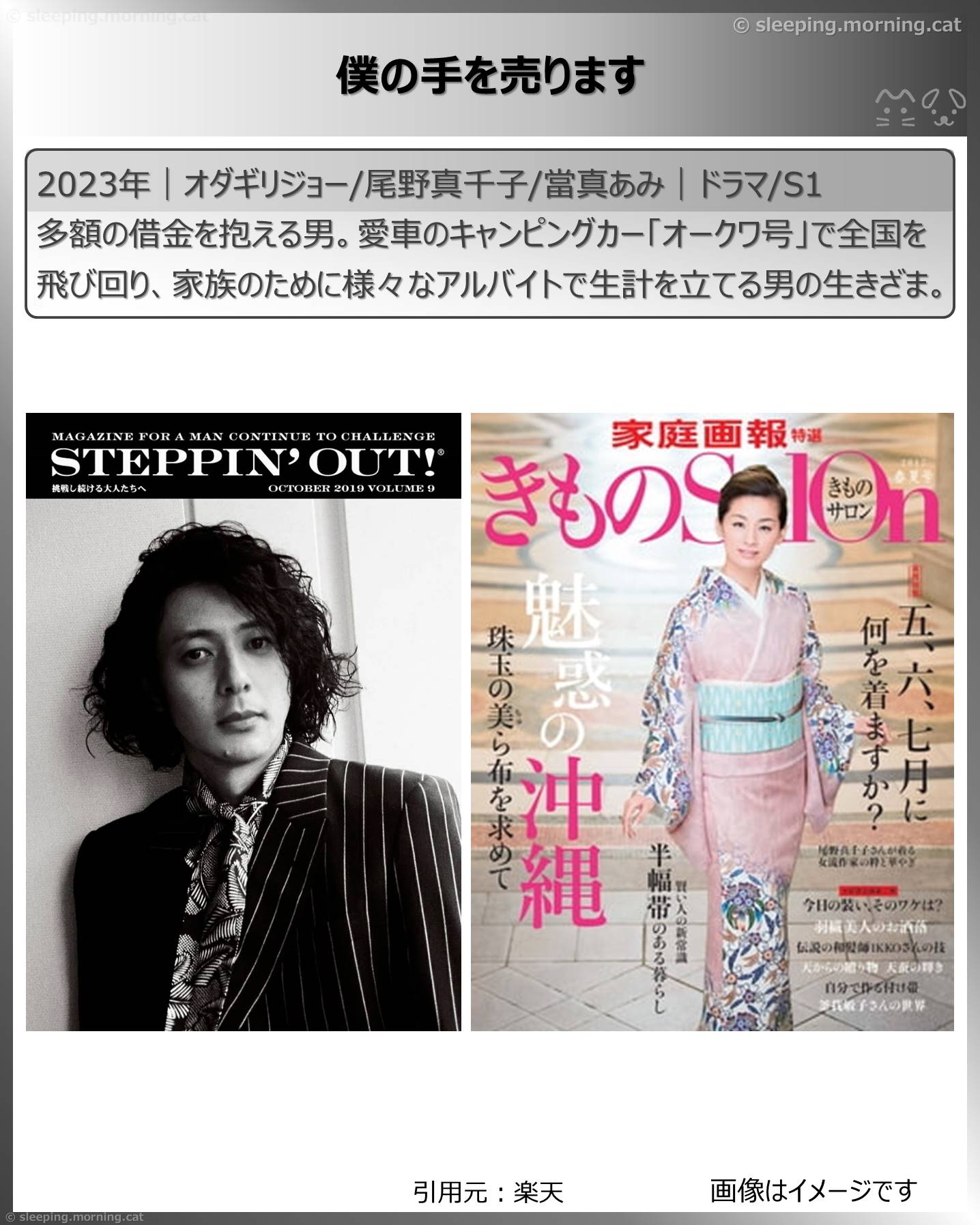 タイトル：僕の手を売ります