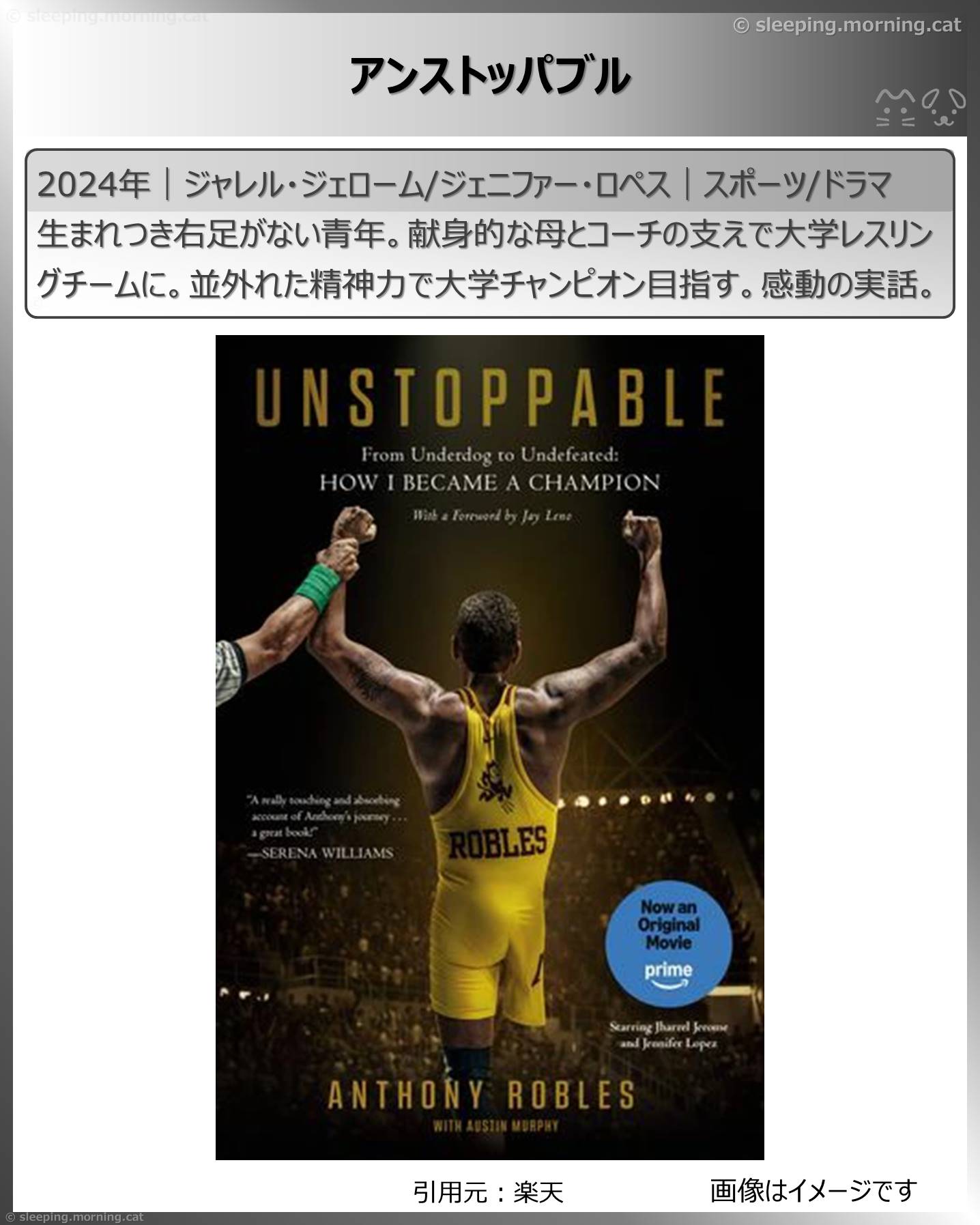 タイトル：アンストッパブル