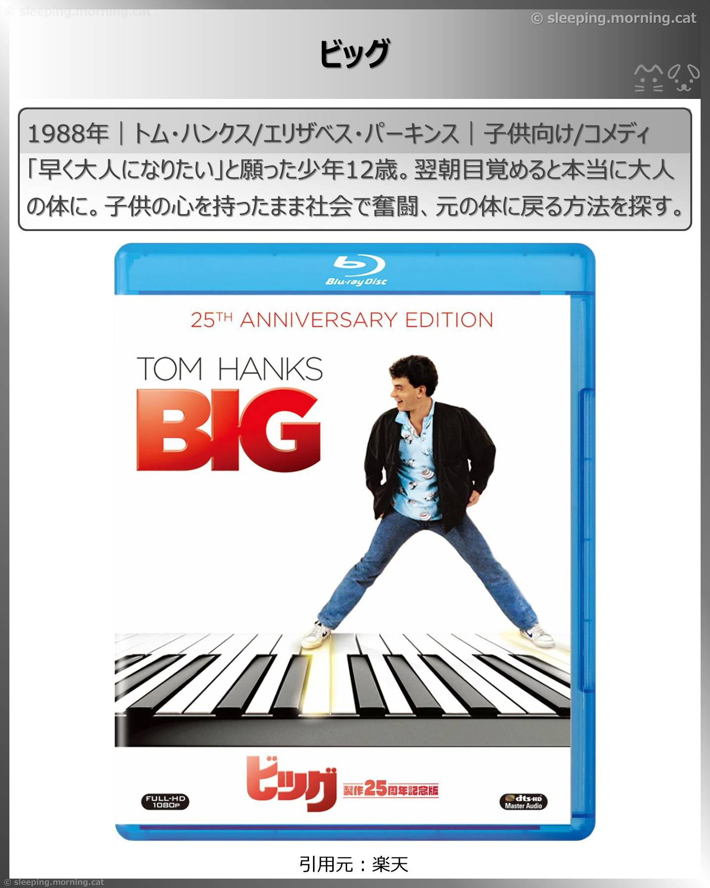 タイトル：ビッグ