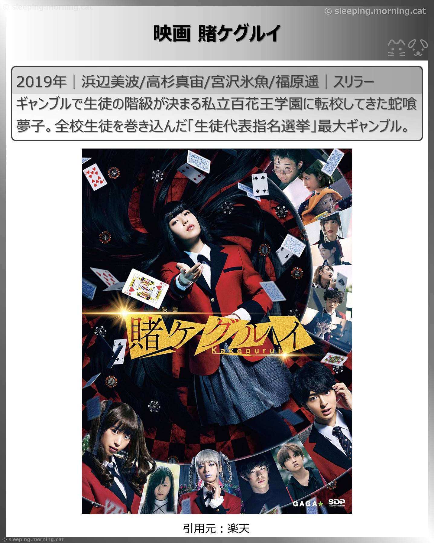 タイトル：映画賭ケグルイ