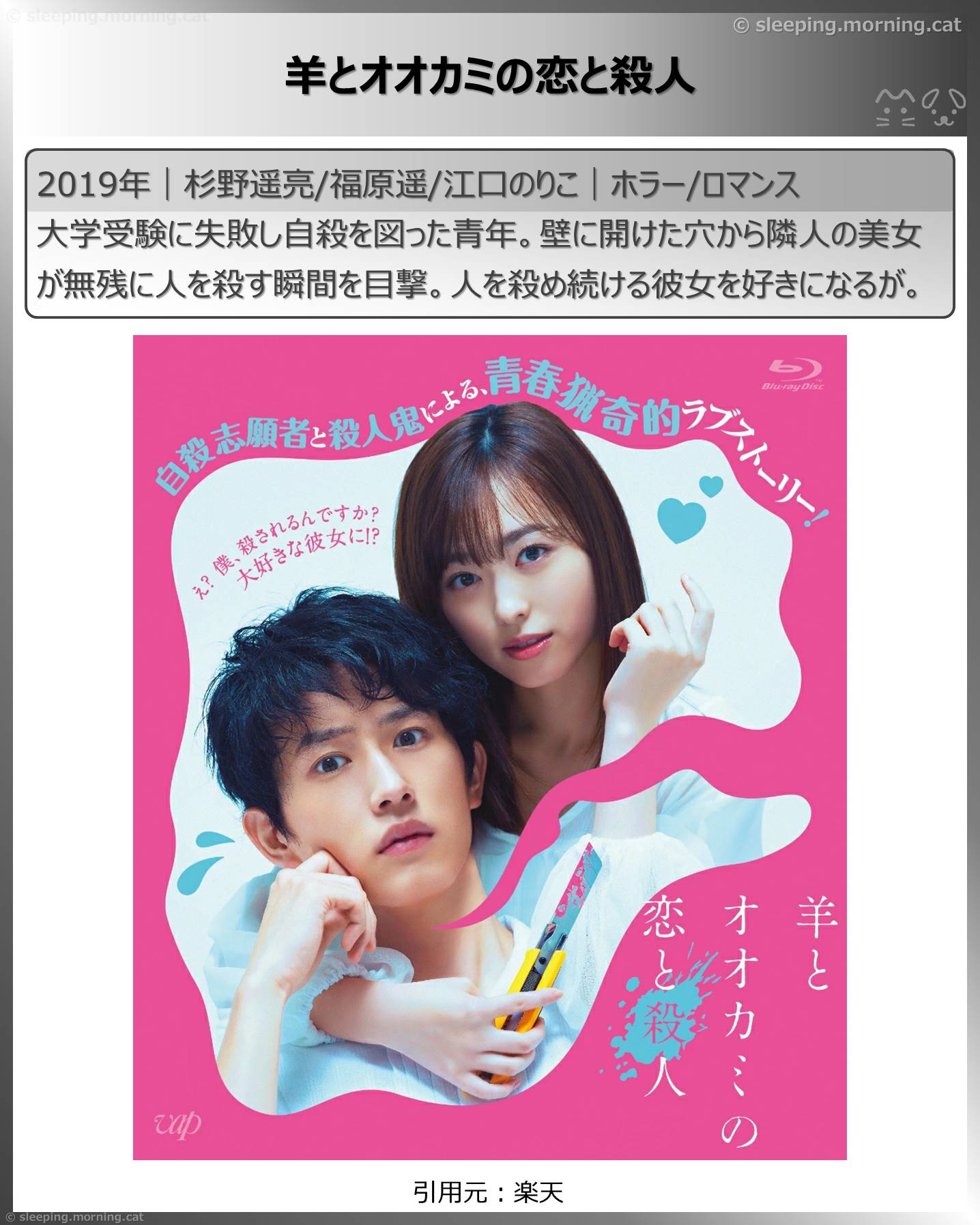 タイトル：羊とオオカミの恋と殺人
