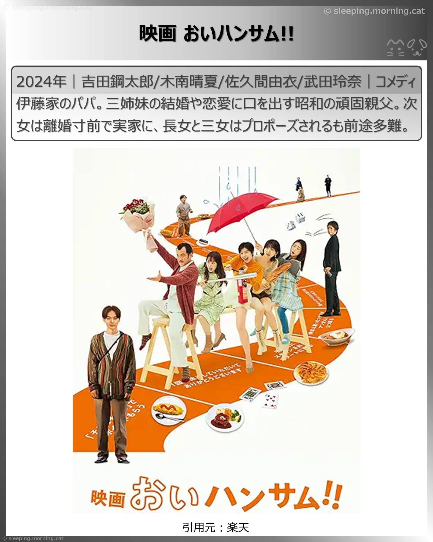 タイトル：映画おいハンサム!!