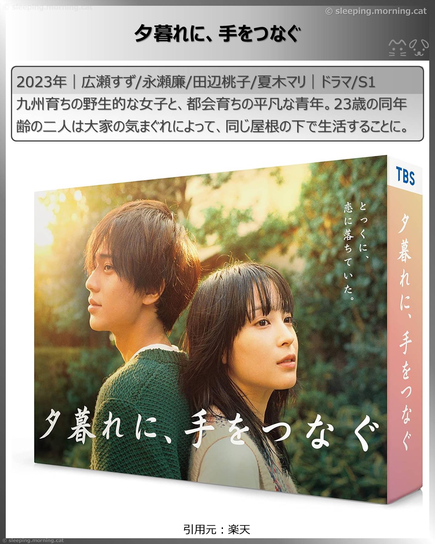 広瀬すず：夕暮れに、手をつなぐ