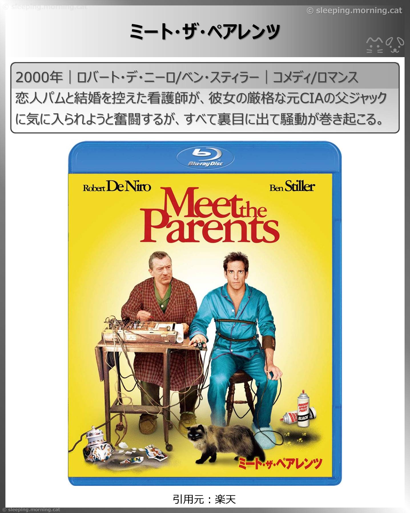 ロバート・デ・ニーロ：ミート・ザ・ペアレンツ