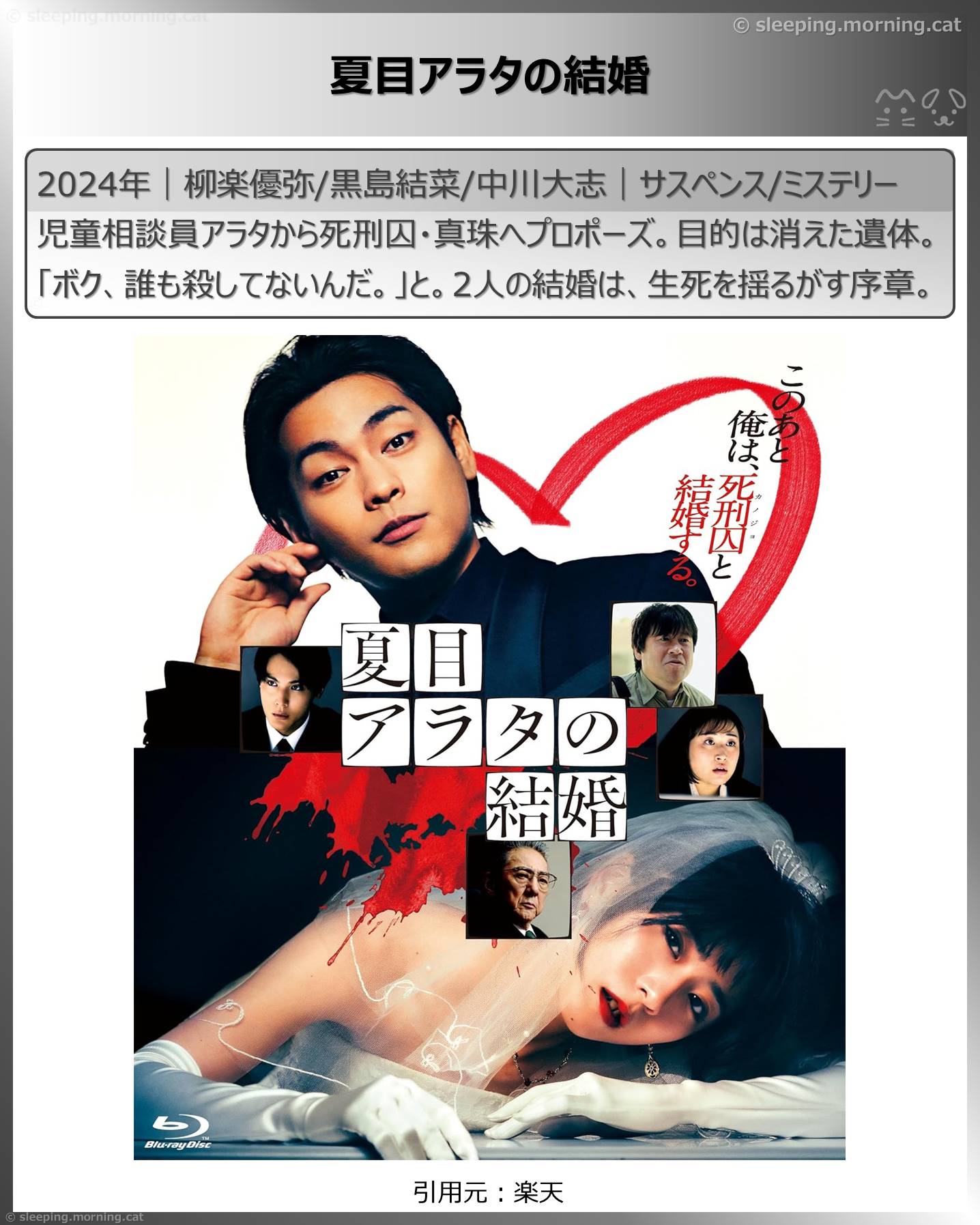 なからはじまるタイトル：夏目アラタの結婚