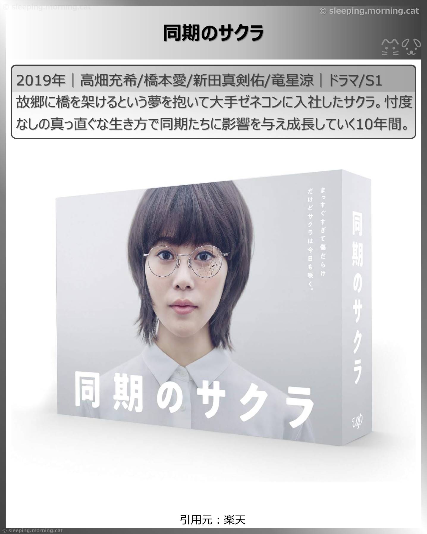 高畑充希：同期のサクラ